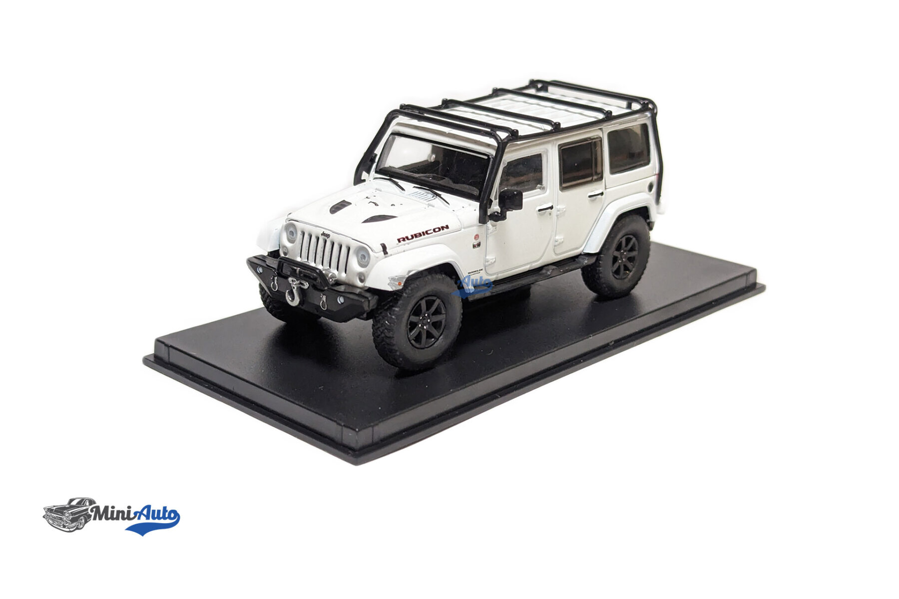 Jeep Wrangler Unlimited Rubicon X with Off-Road Parts Jeep Official Badge of Honor The Rubicon Trail Lake Tahoe California - 2014  - White - Image 4