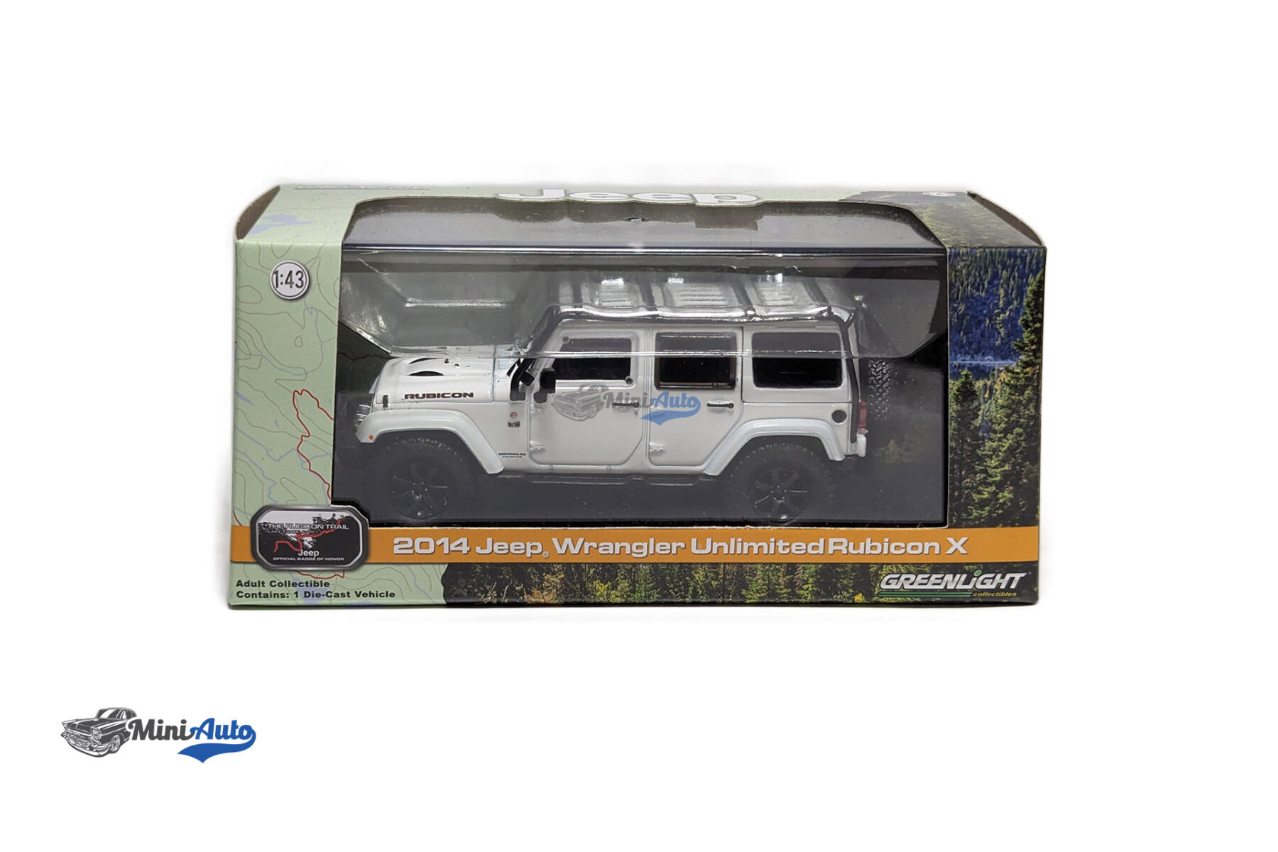 Jeep Wrangler Unlimited Rubicon X with Off-Road Parts Jeep Official Badge of Honor The Rubicon Trail Lake Tahoe California - 2014  - White - Image 12