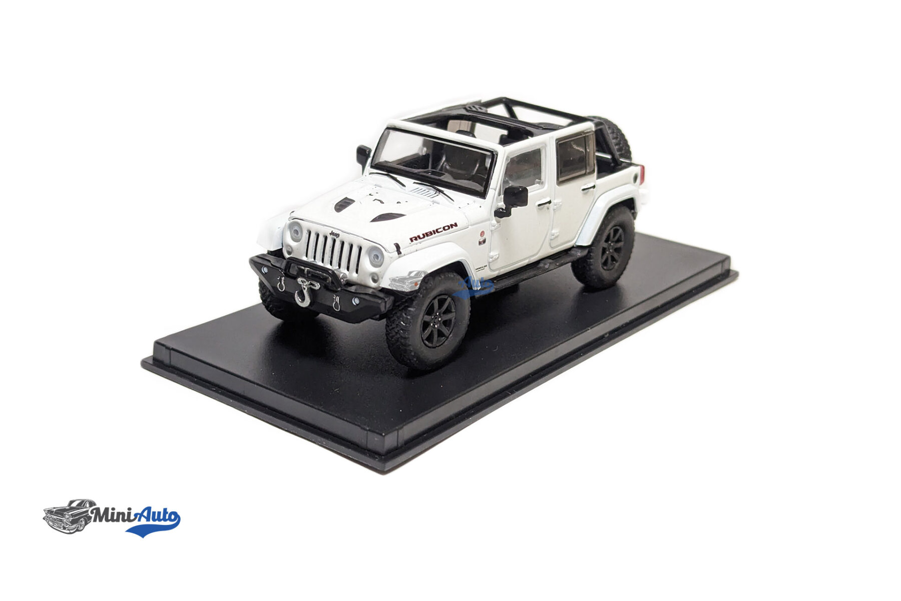 Jeep Wrangler Unlimited Rubicon X with Off-Road Parts Jeep Official Badge of Honor The Rubicon Trail Lake Tahoe California - 2014  - White - Image 8