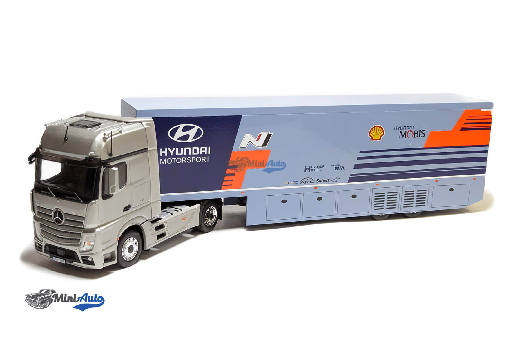 Mercedes Actros MP4, Hyundai Motor Sport - 2019 - Grey - Image 4