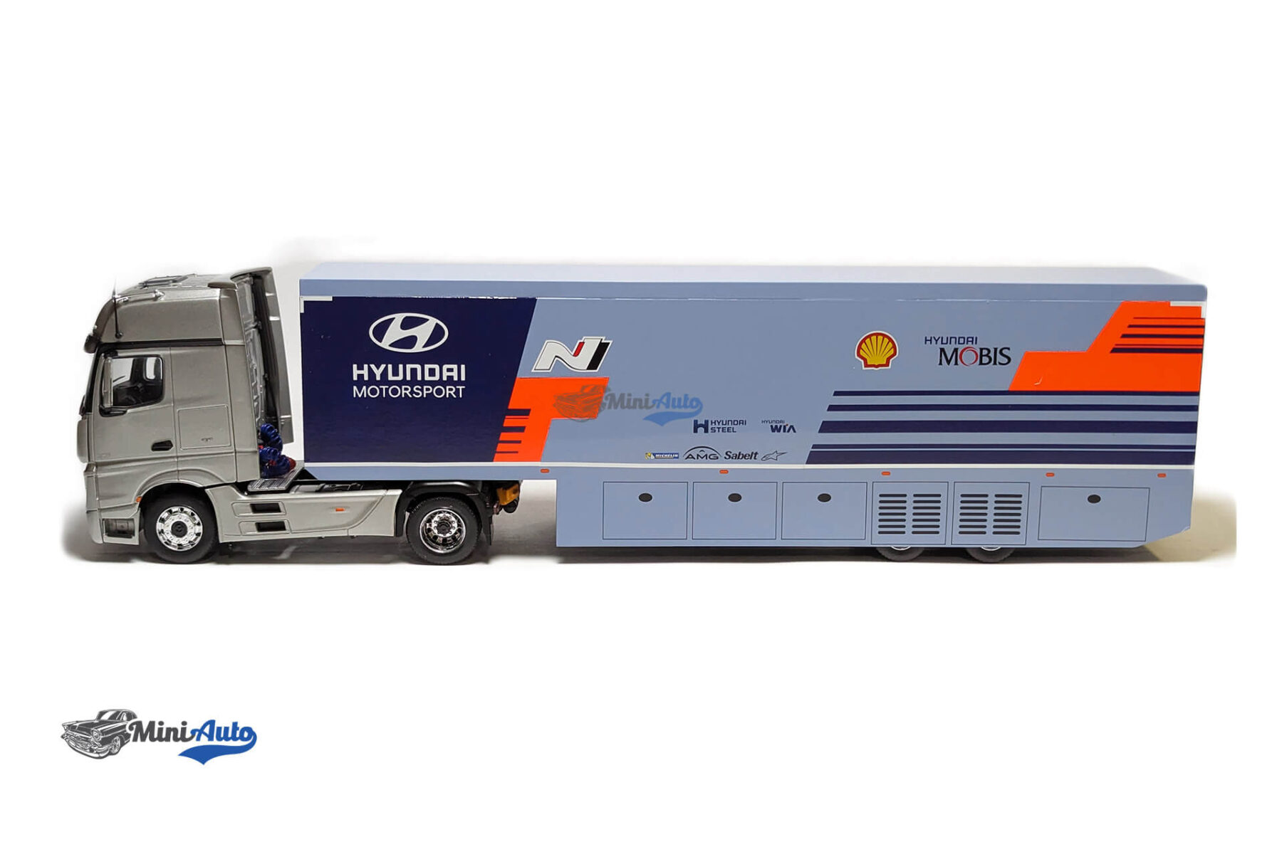 Mercedes Actros MP4, Hyundai Motor Sport - 2019 - Grey - Image 2