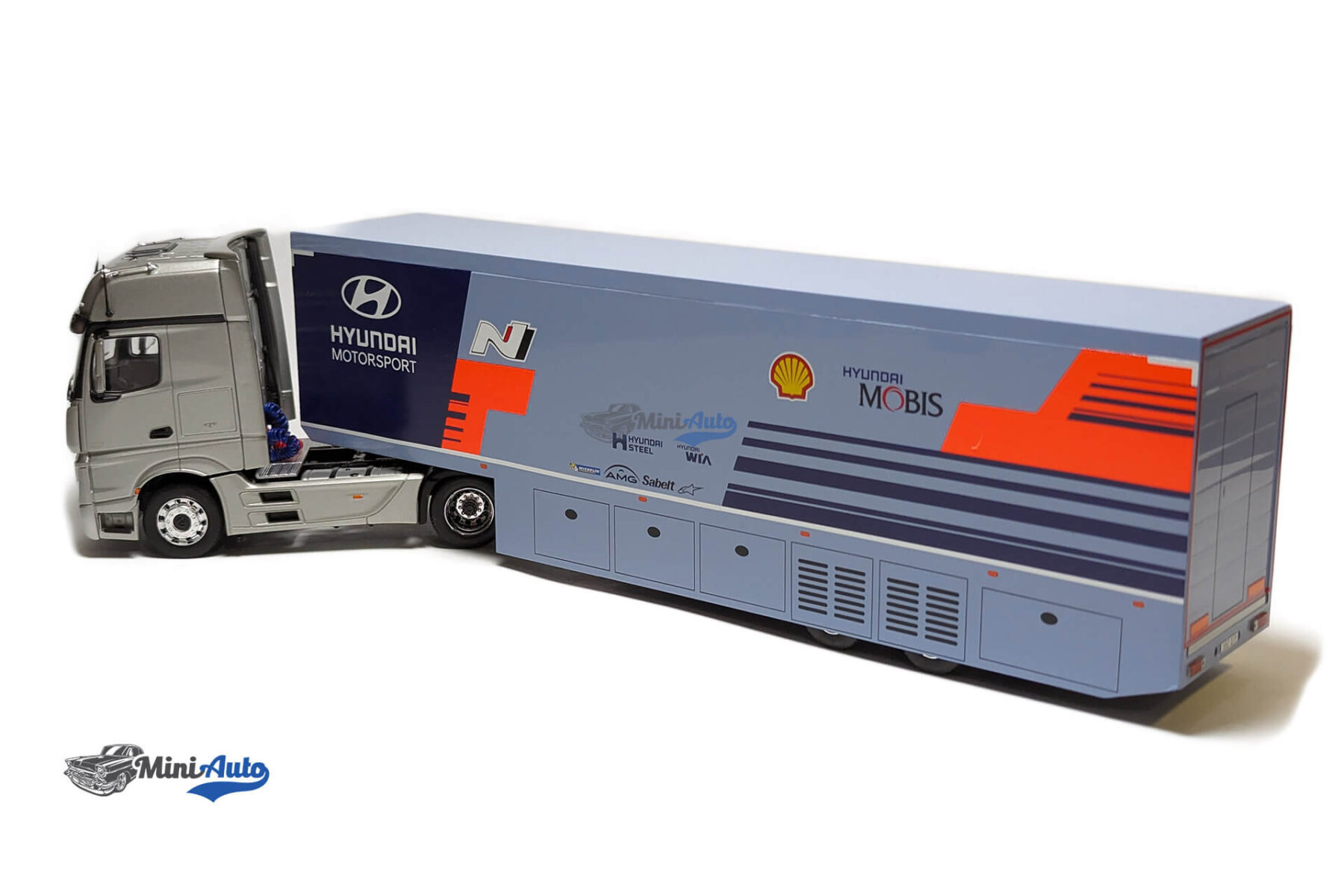 Mercedes Actros MP4, Hyundai Motor Sport - 2019 - Grey - Image 7