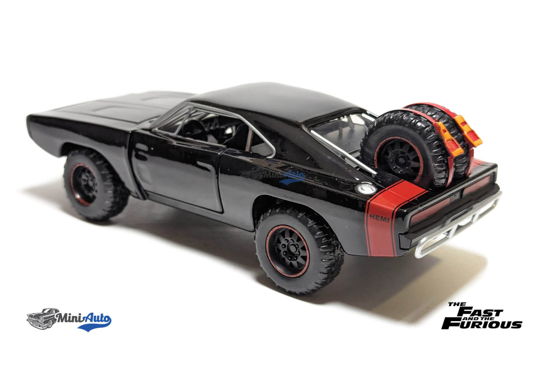 Dodge Charger Off Road Fast and Furious 7 - 1970 - Black - Image 9