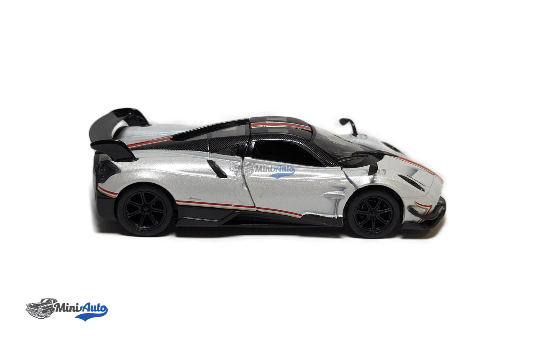 Kinsmart - Pagani Huayra Bc 2017 - White - Image 11