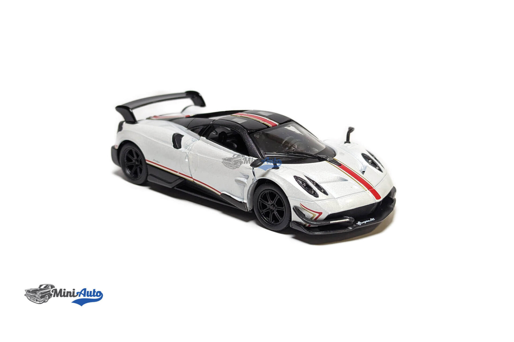Kinsmart - Pagani Huayra Bc 2017 - White - Image 7