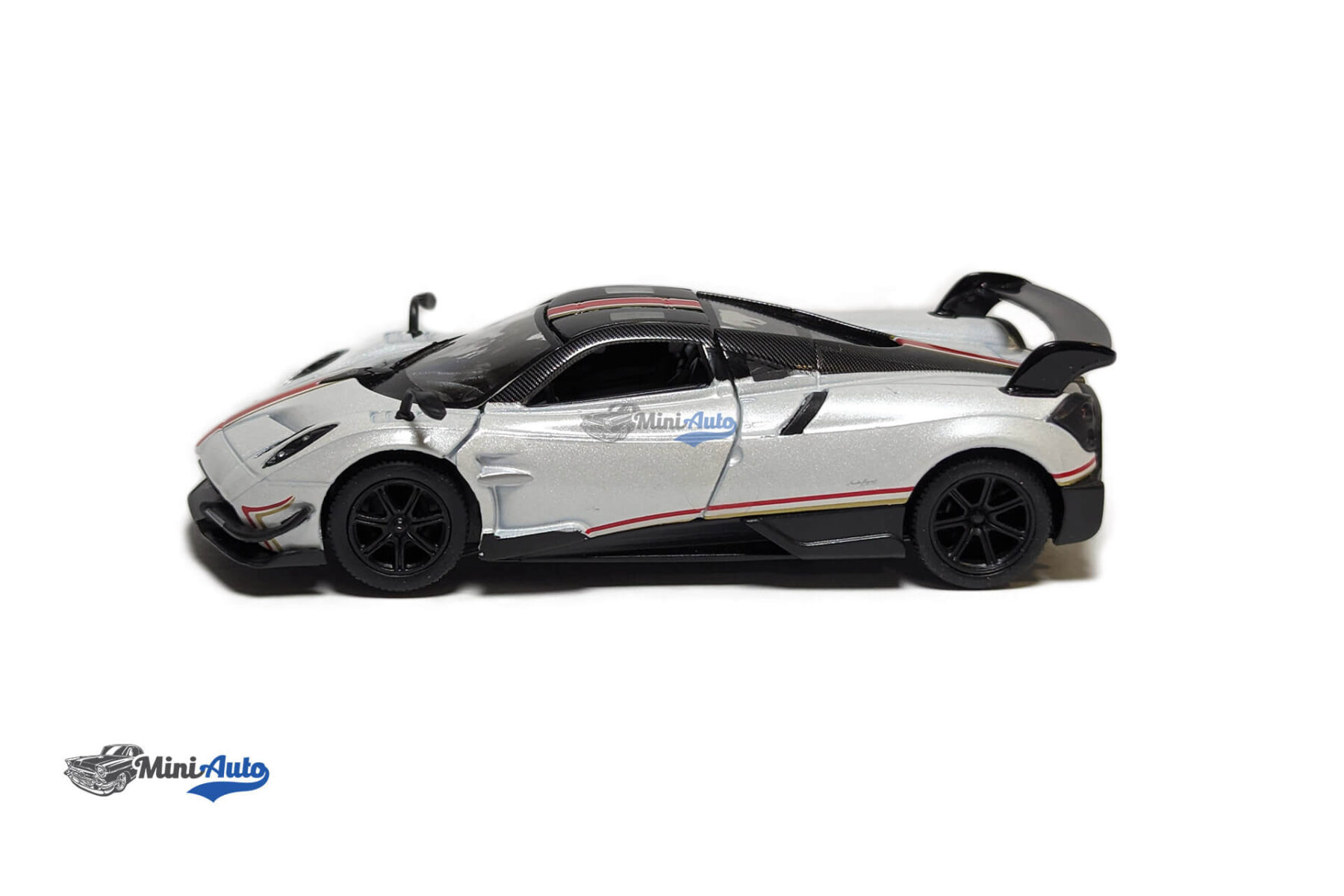 Kinsmart - Pagani Huayra Bc 2017 - White - Image 10