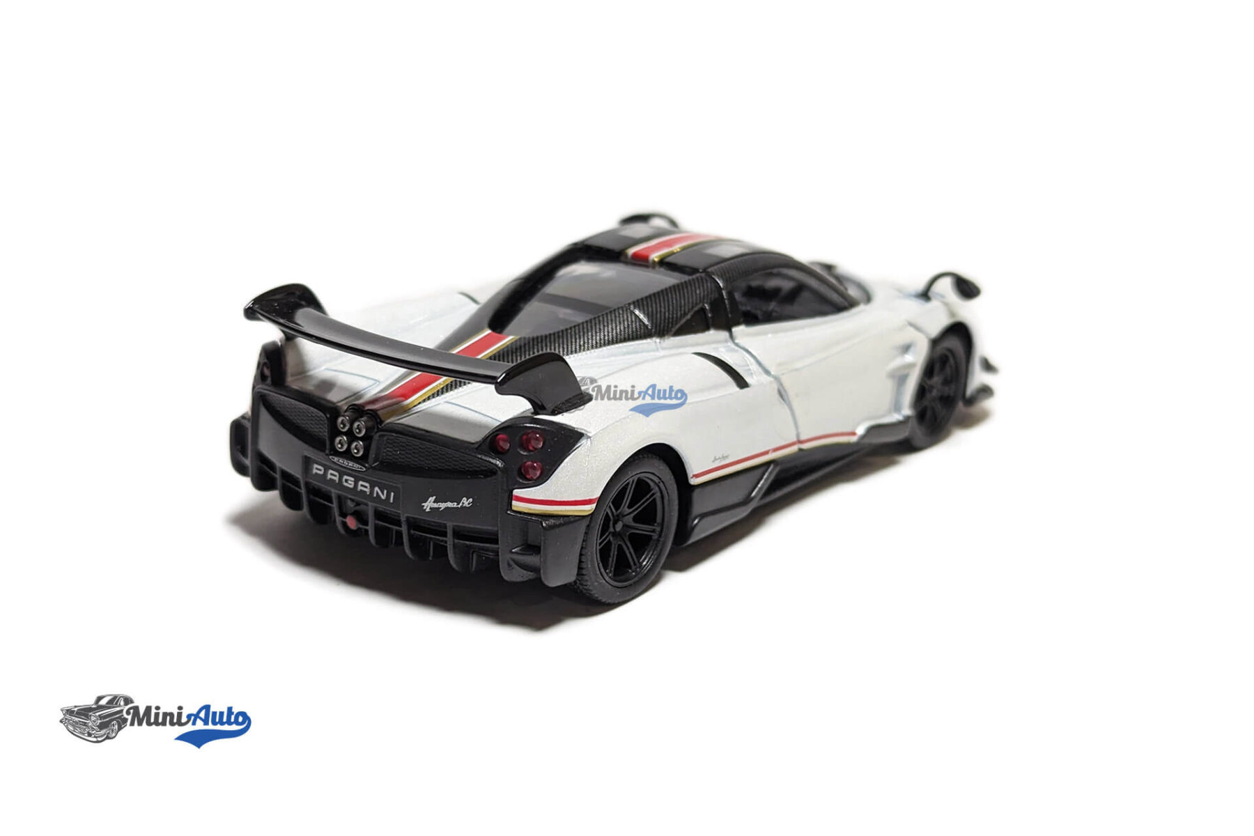 Kinsmart - Pagani Huayra Bc 2017 - White - Image 9