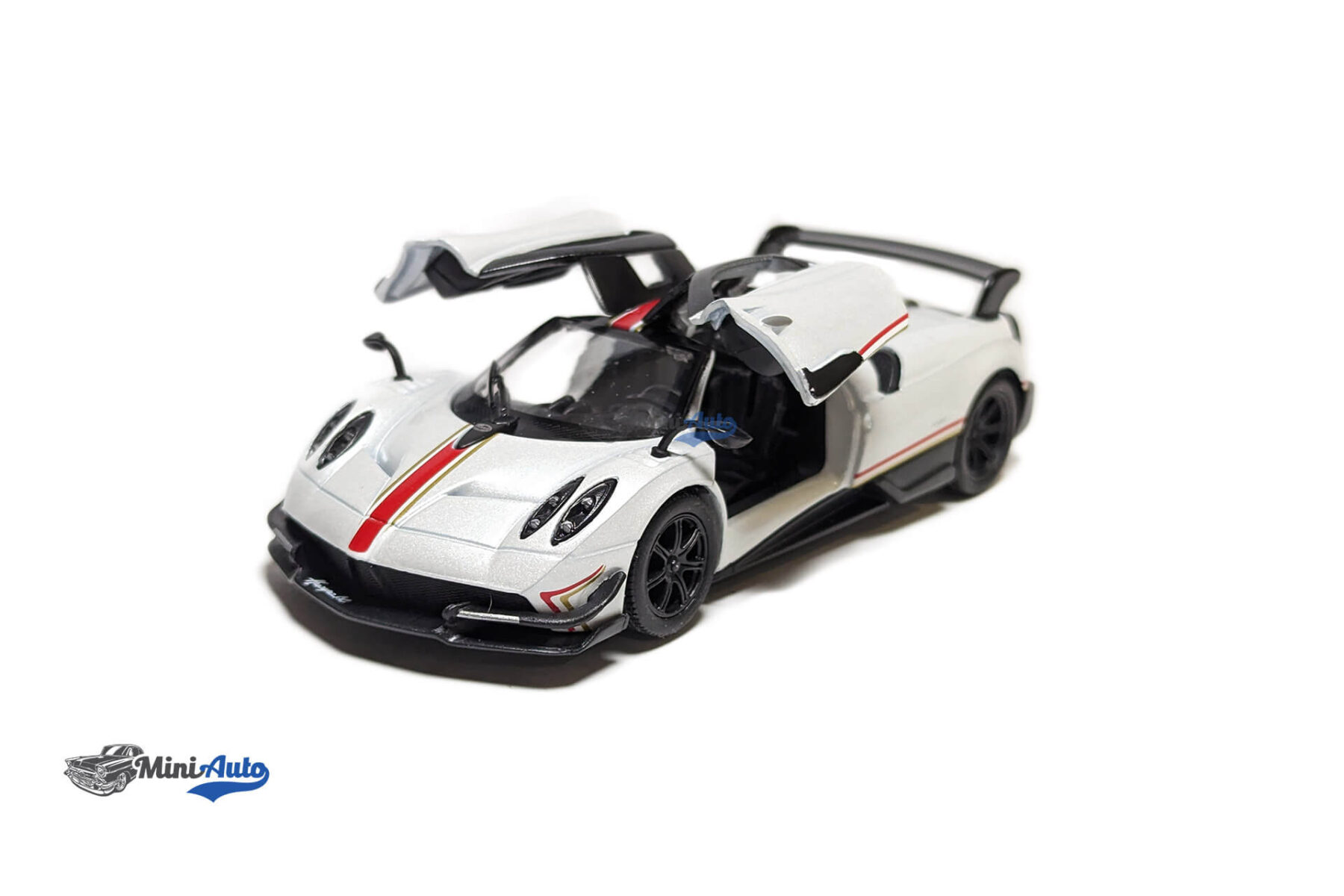 Kinsmart - Pagani Huayra Bc 2017 - White - Image 2