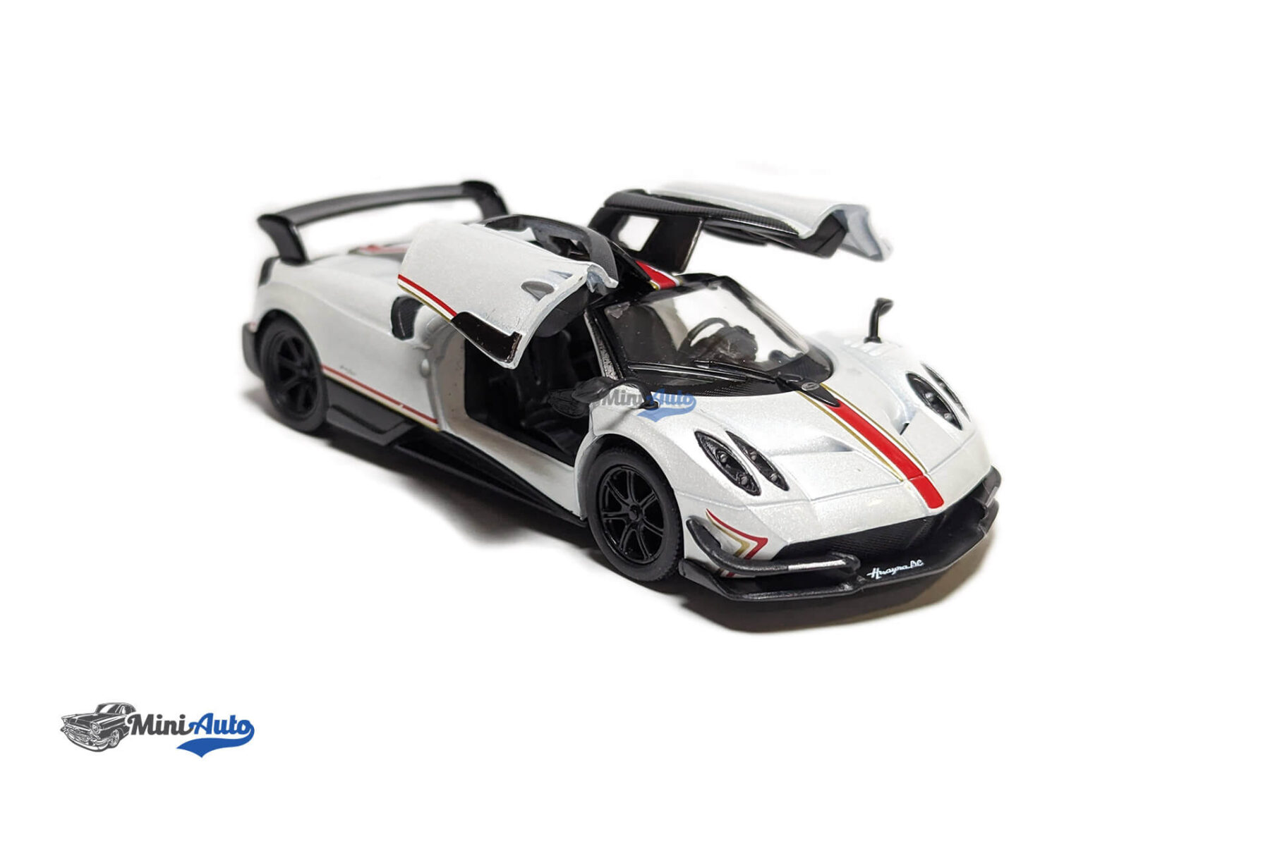 Kinsmart - Pagani Huayra Bc 2017 - White - Image 3