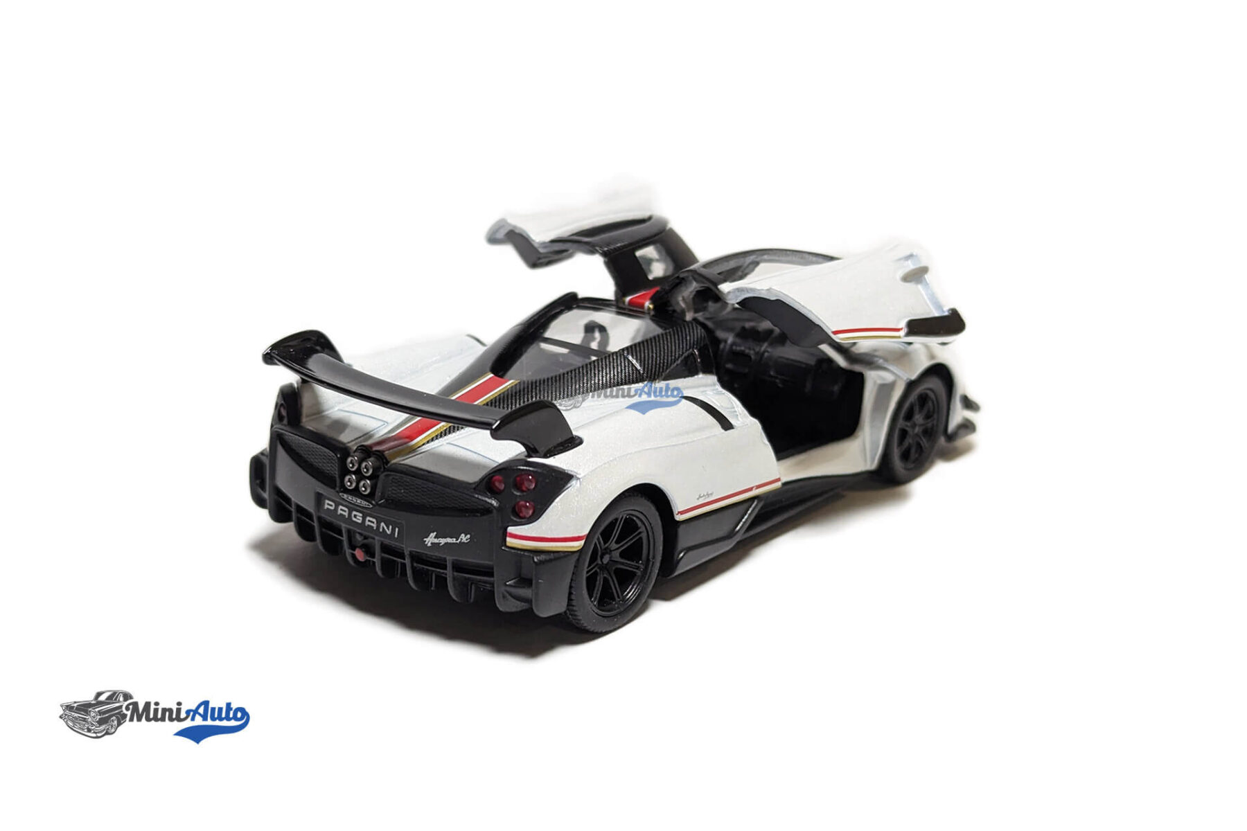 Kinsmart - Pagani Huayra Bc 2017 - White - Image 5