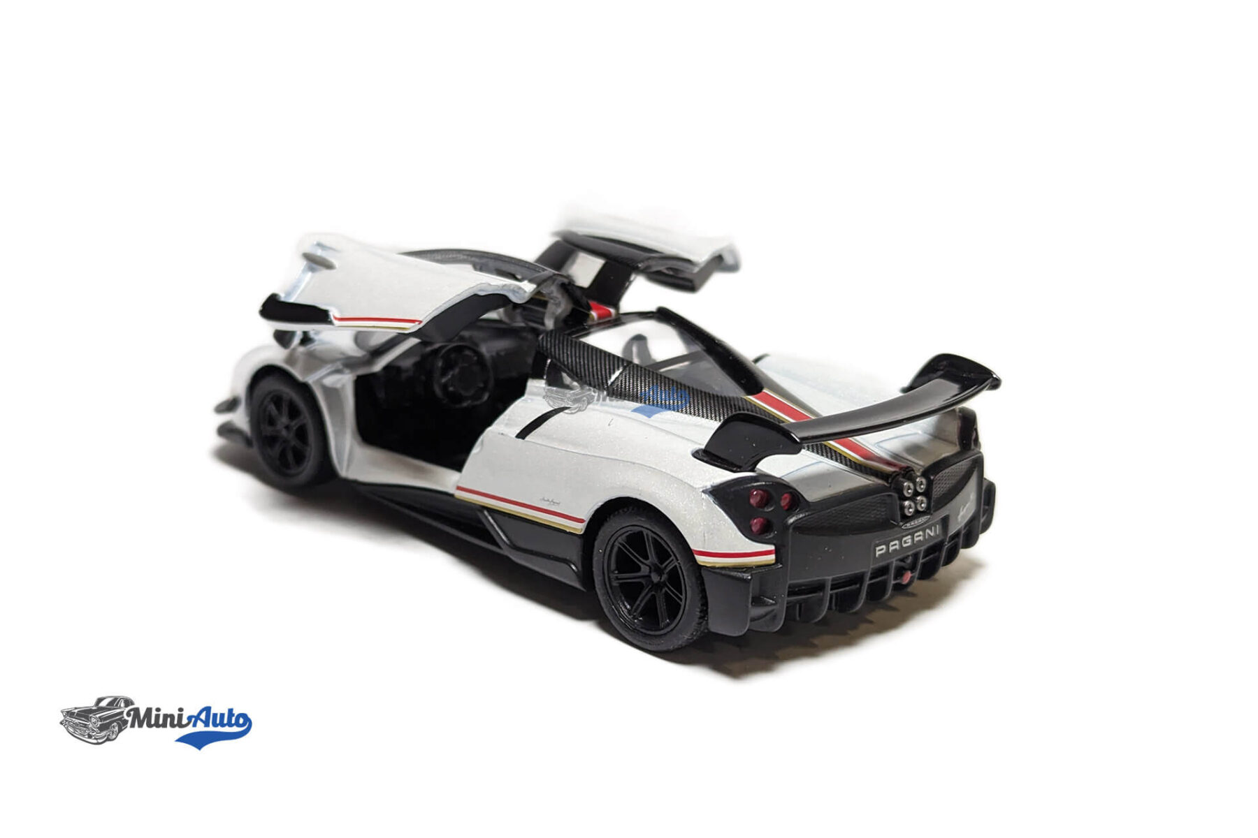 Kinsmart - Pagani Huayra Bc 2017 - White - Image 4