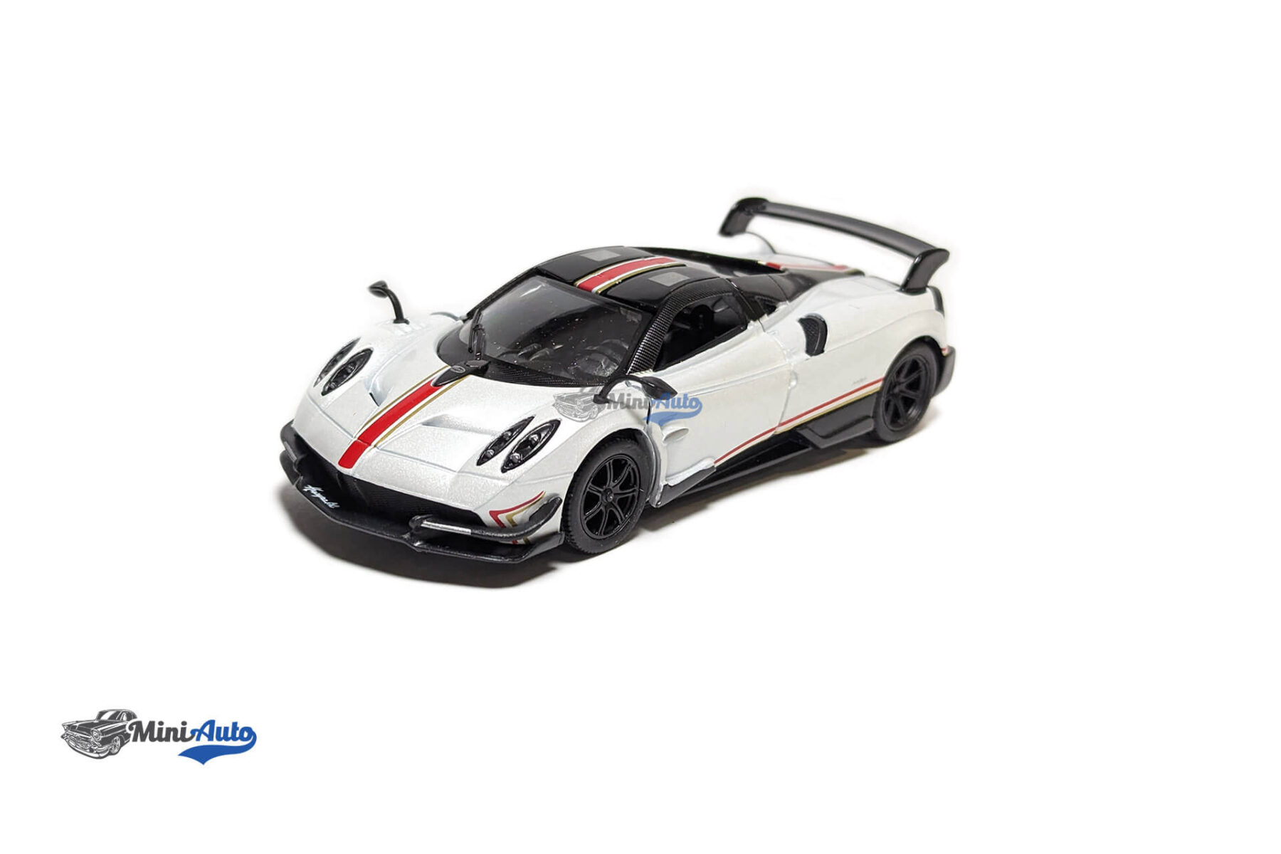 Kinsmart - Pagani Huayra Bc 2017 - White - Image 6