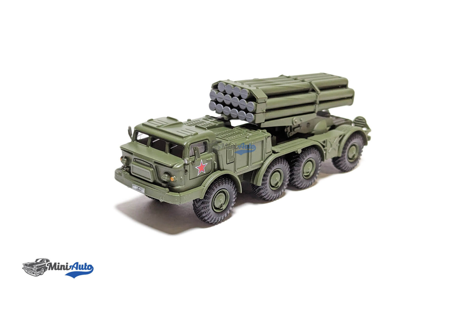 MAGCV-02---#2-Combat-Vehicles-Series-BM-27-Uragan---Green_1 Combat Vehicles Series BM-27 Uragan - Green 1/72 - Image 1