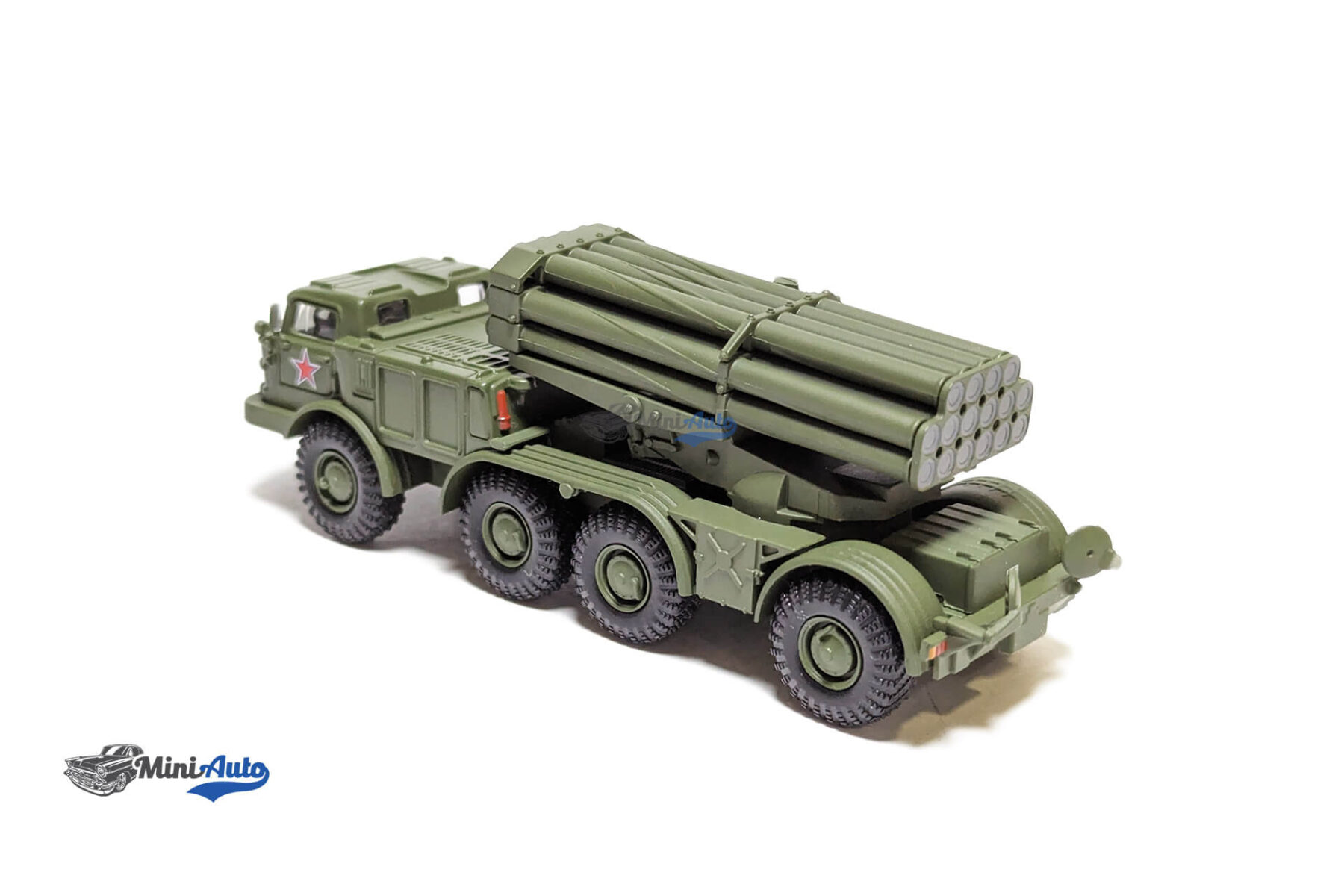 MAGCV-02---#2-Combat-Vehicles-Series-BM-27-Uragan---Green_5 Combat Vehicles Series BM-27 Uragan - Green 1/72 - Image 6