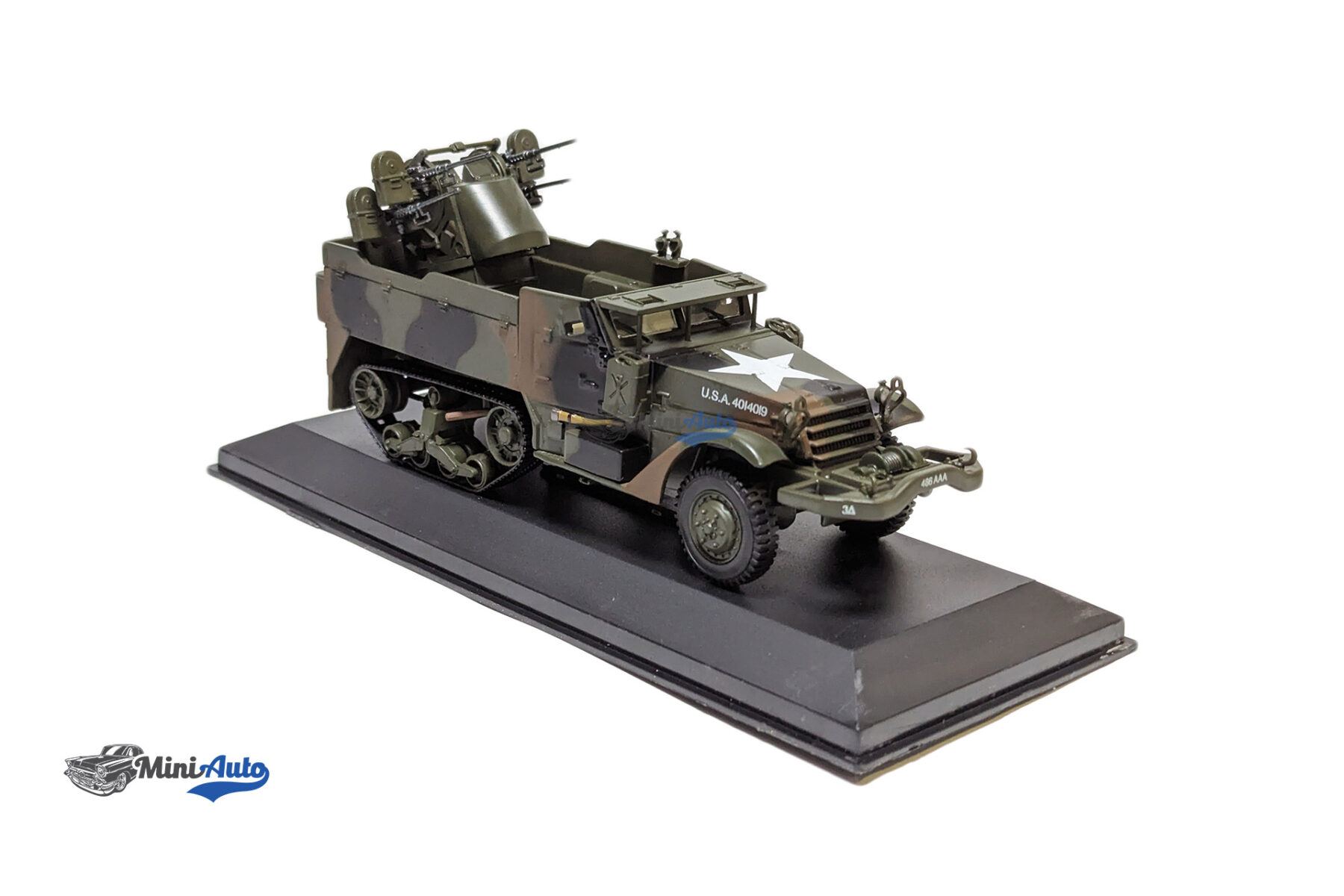 Multiple Gun Motor Carriage M16 3rd Armored Division Aachen Germany - 1944 - Green - Image 5