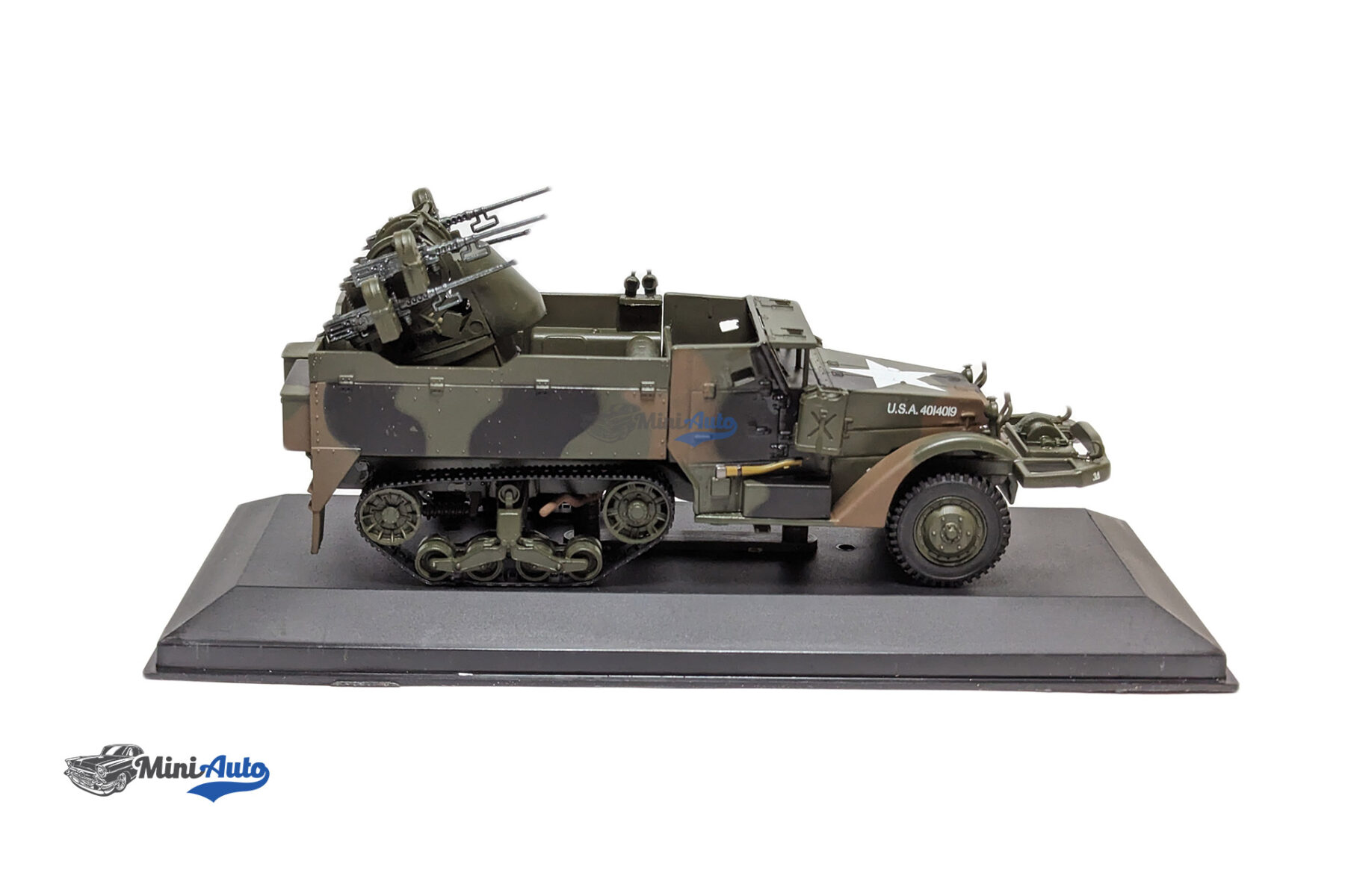 Multiple Gun Motor Carriage M16 3rd Armored Division Aachen Germany - 1944 - Green - Image 3