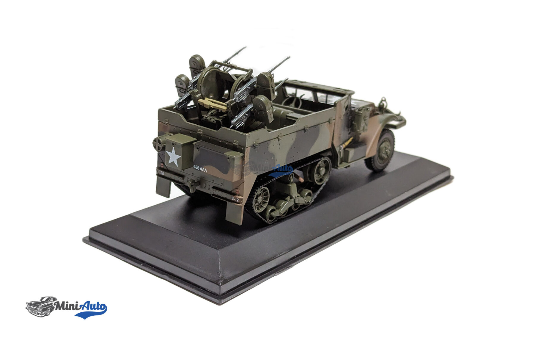 Multiple Gun Motor Carriage M16 3rd Armored Division Aachen Germany - 1944 - Green - Image 7