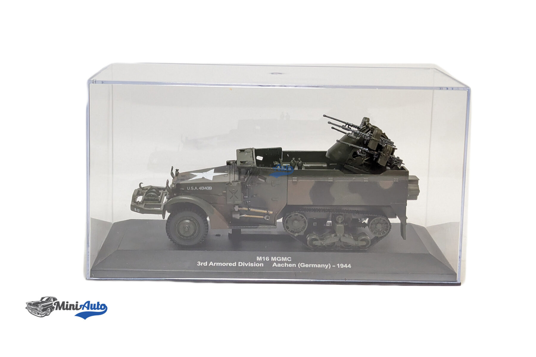 Multiple Gun Motor Carriage M16 3rd Armored Division Aachen Germany - 1944 - Green - Image 8