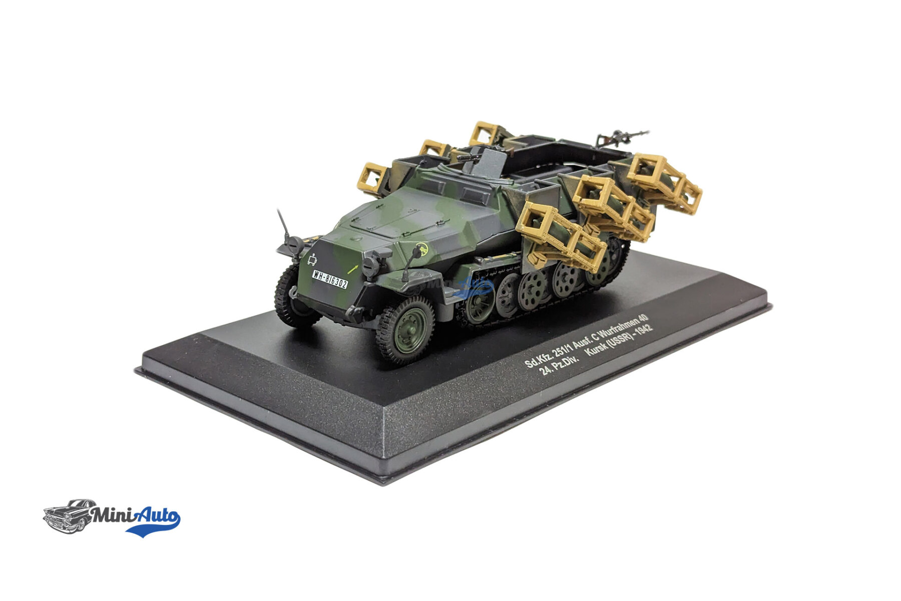 Sd.Kfz. 251/1 Ausf. C Wurfrahmen 40 24 Pz.Div. Kursk USSR Military Vehicles Series - 1942 - Green - Image 4