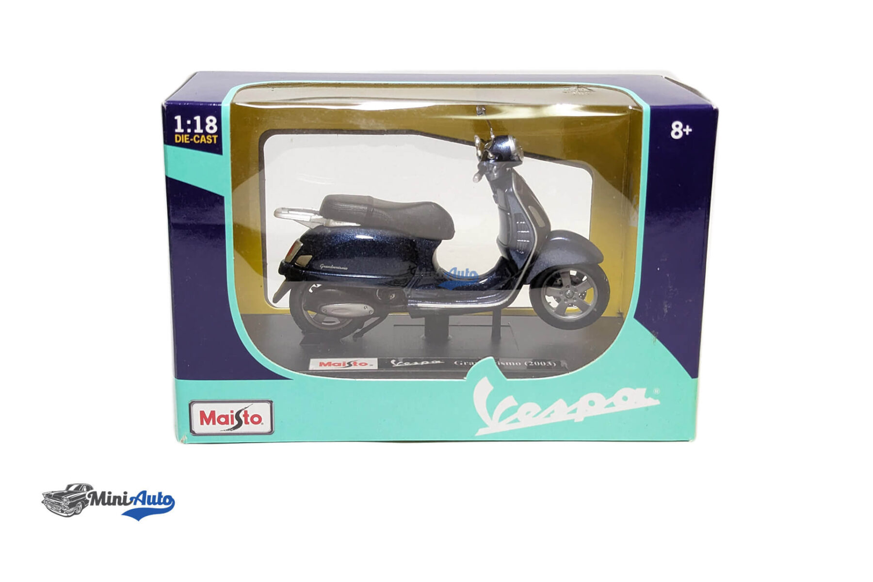 Piaggio - Vespa Granturismo - 2003 - Blue - Image 8