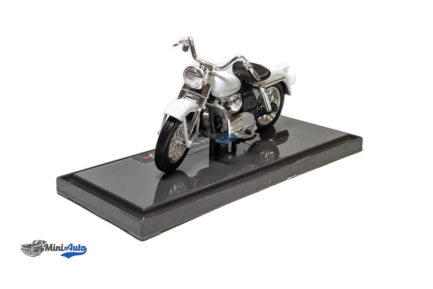 Harley Davidson K Model - 1952 - White - Image 4