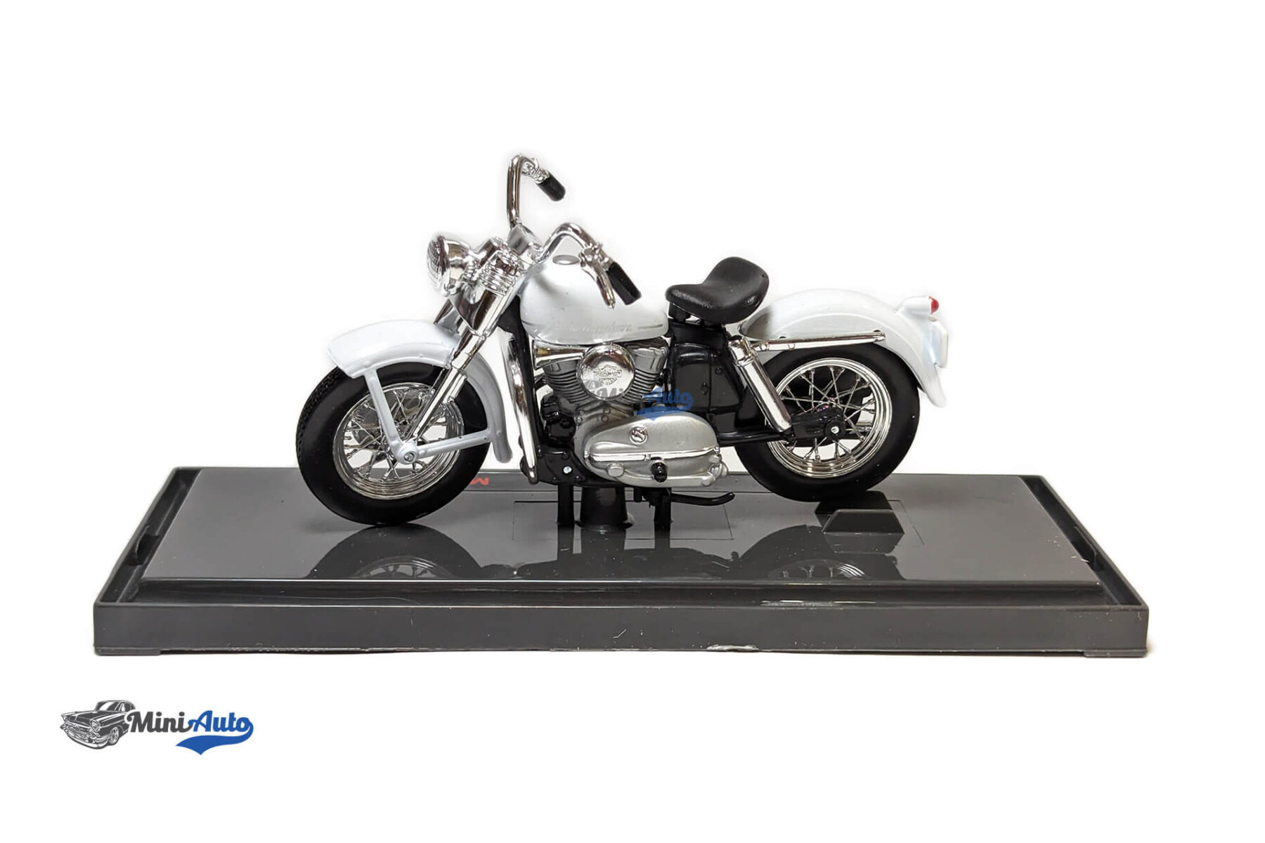 Harley Davidson K Model - 1952 - White - Image 2