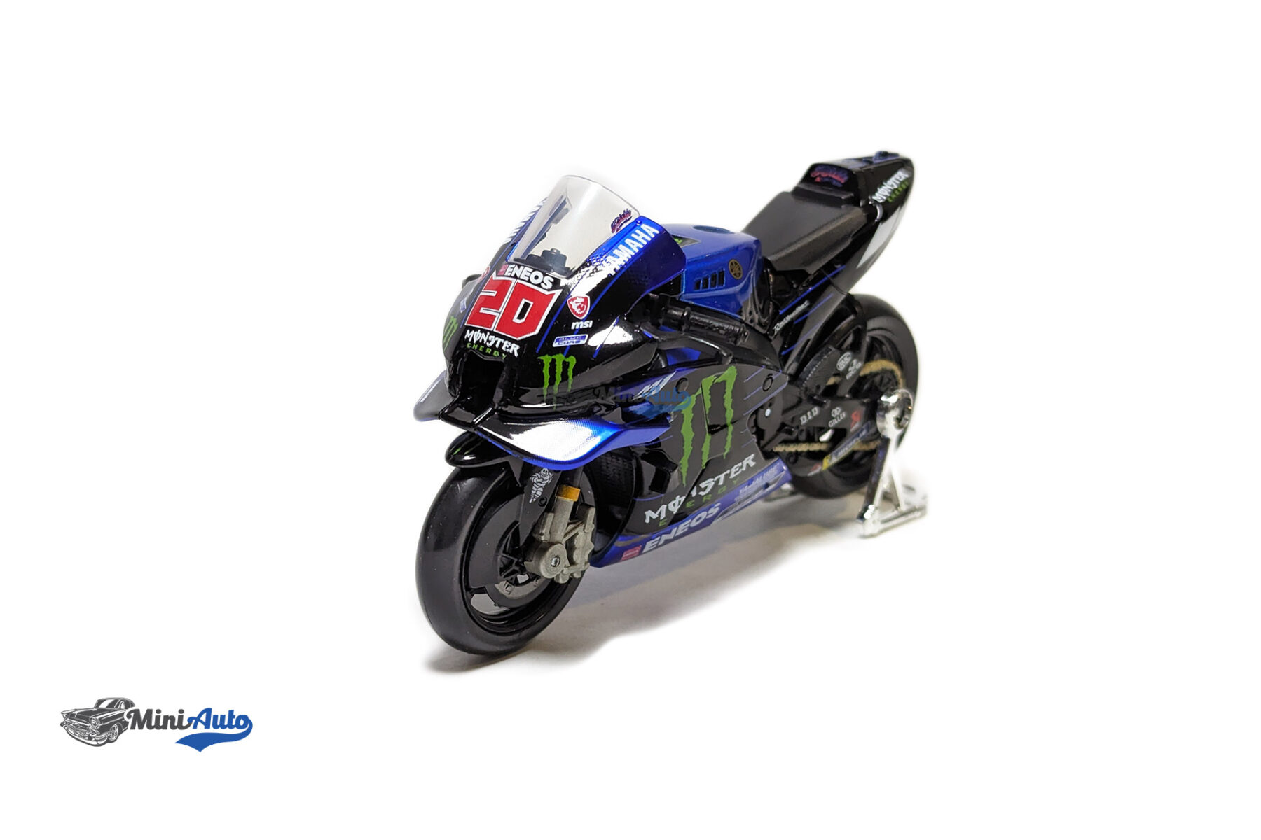 Yamaha YZR-M1, No.20, Yamaha factory racing, Monster Energy, MotoGP, F.Quartararo - 2021 - Blue - Image 4
