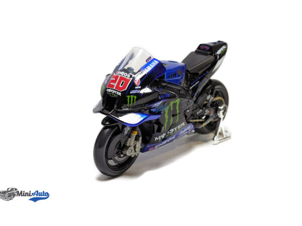 Yamaha YZR-M1, No.20, Yamaha factory racing, Monster Energy, MotoGP, F.Quartararo - 2021 - Blue