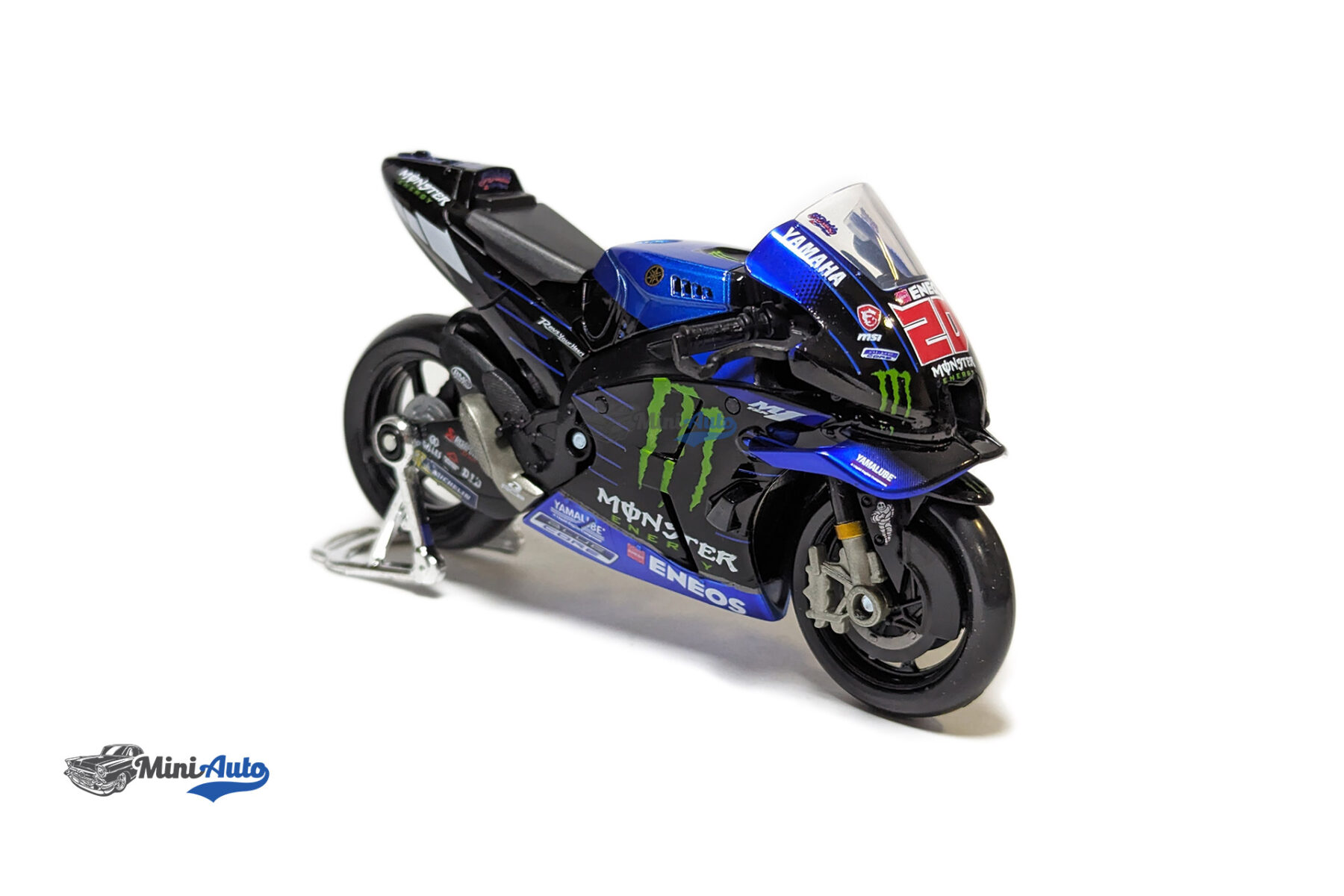 Yamaha YZR-M1, No.20, Yamaha factory racing, Monster Energy, MotoGP, F.Quartararo - 2021 - Blue - Image 5