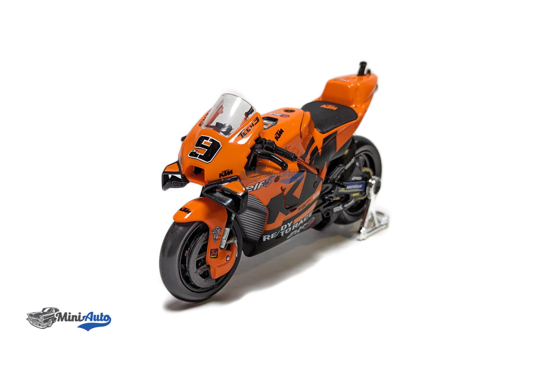 KTM RC16 Tech 3, No.9, KTM factory racing, MotoGP, D.Petrucci - 2021 - Orange - Image 4
