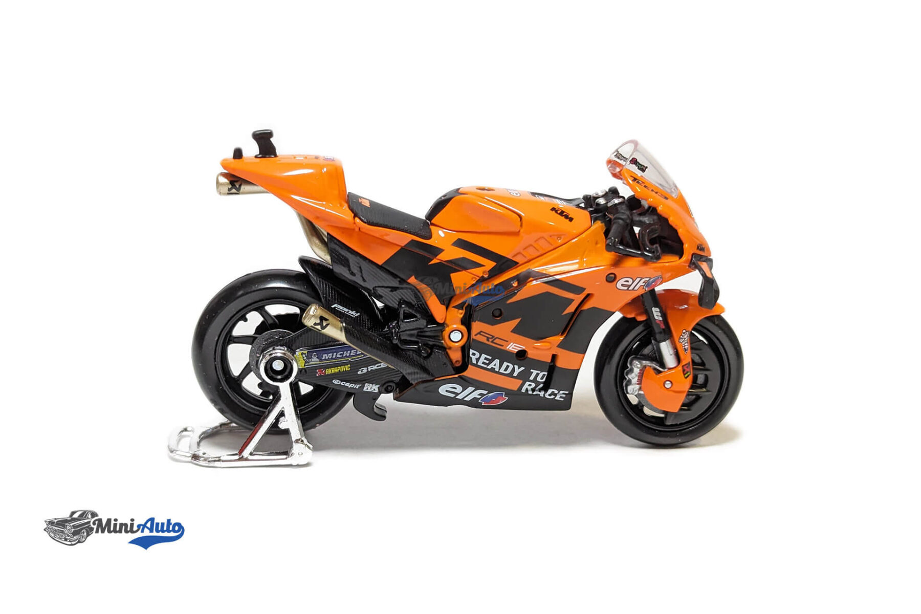 KTM RC16 Tech 3, No.9, KTM factory racing, MotoGP, D.Petrucci - 2021 - Orange - Image 3