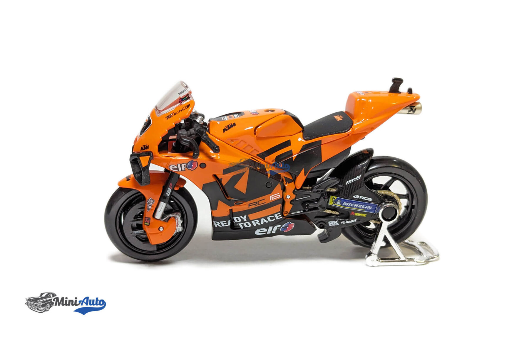 KTM RC16 Tech 3, No.9, KTM factory racing, MotoGP, D.Petrucci - 2021 - Orange - Image 2