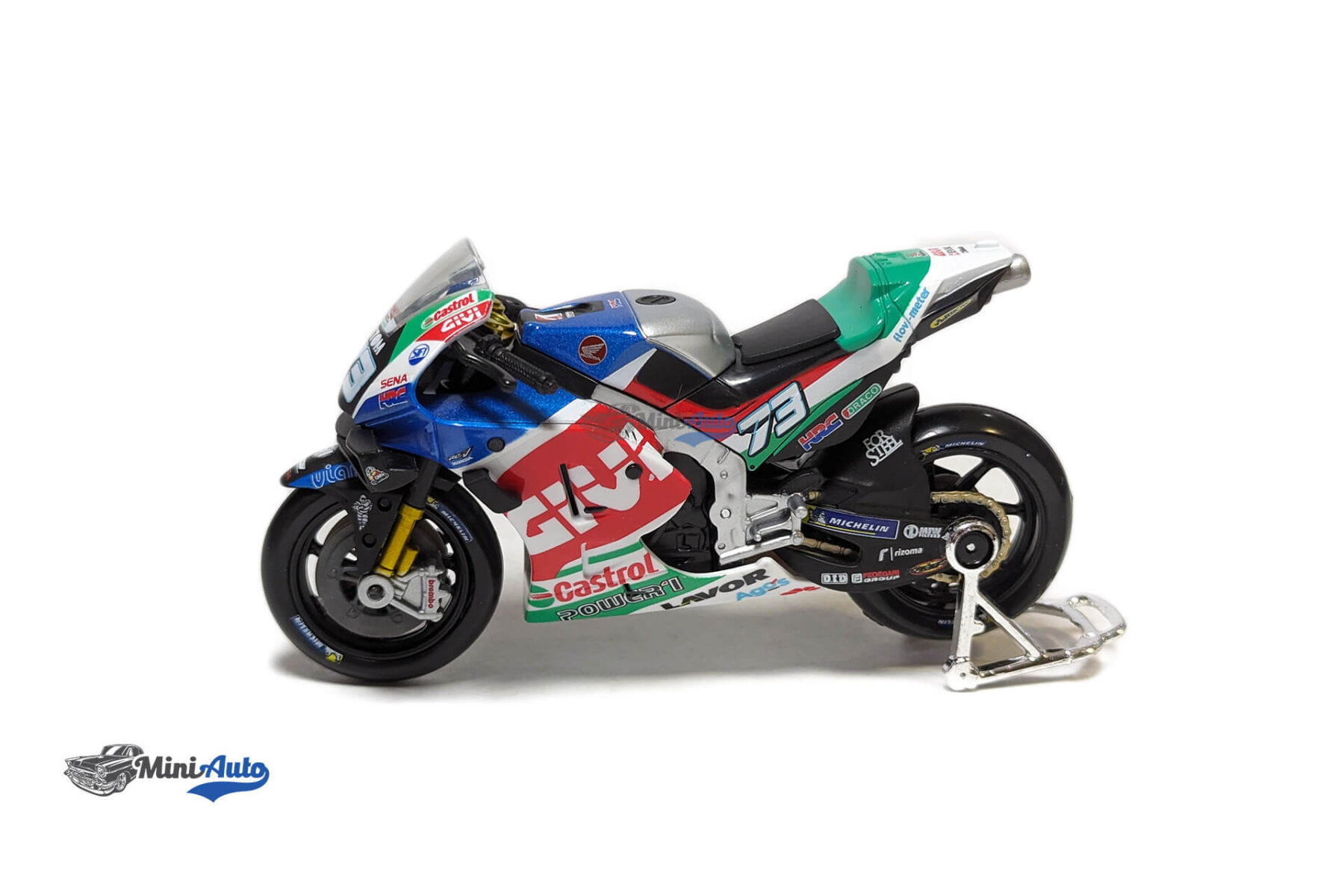 Honda RC213V, No.73, MotoGP, A.Marquez - 2021 - Green - Image 2
