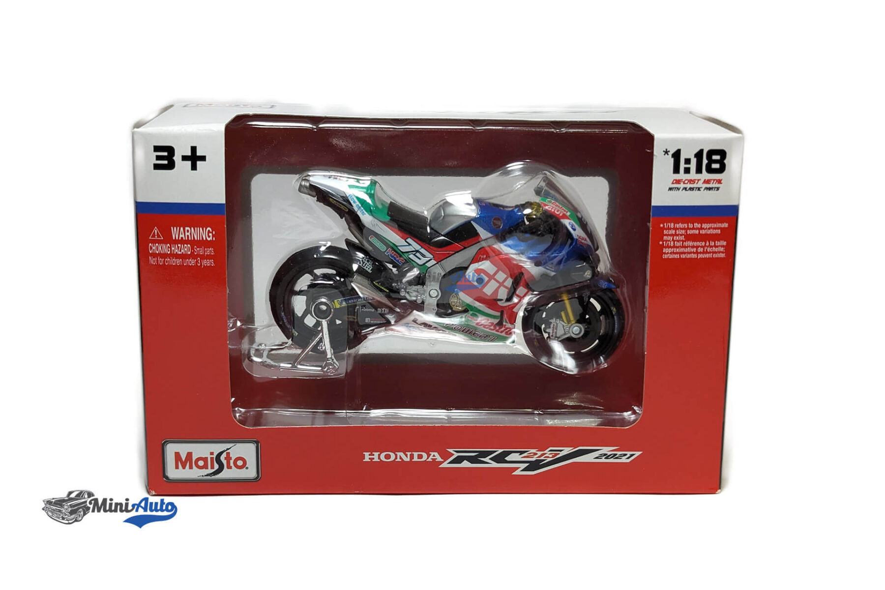 Honda RC213V, No.73, MotoGP, A.Marquez - 2021 - Green - Image 8