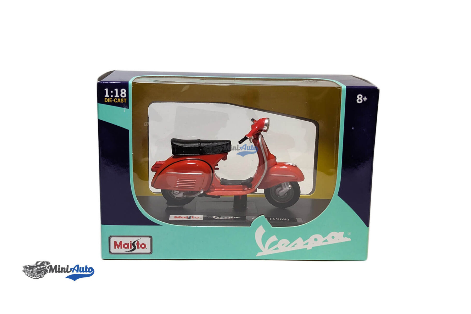 Piaggio - Vespa 125 GTR - 1968 - Orange - Image 8