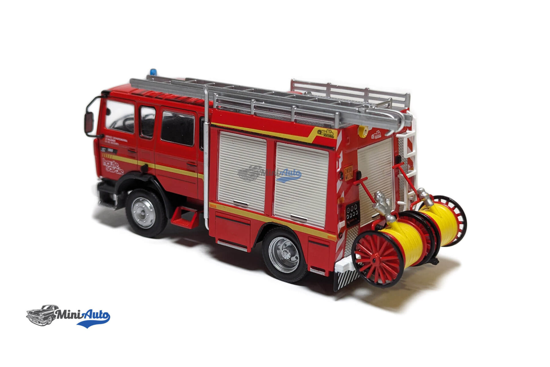 Renault VI S180 Metz, fire brigade - Red - Image 6