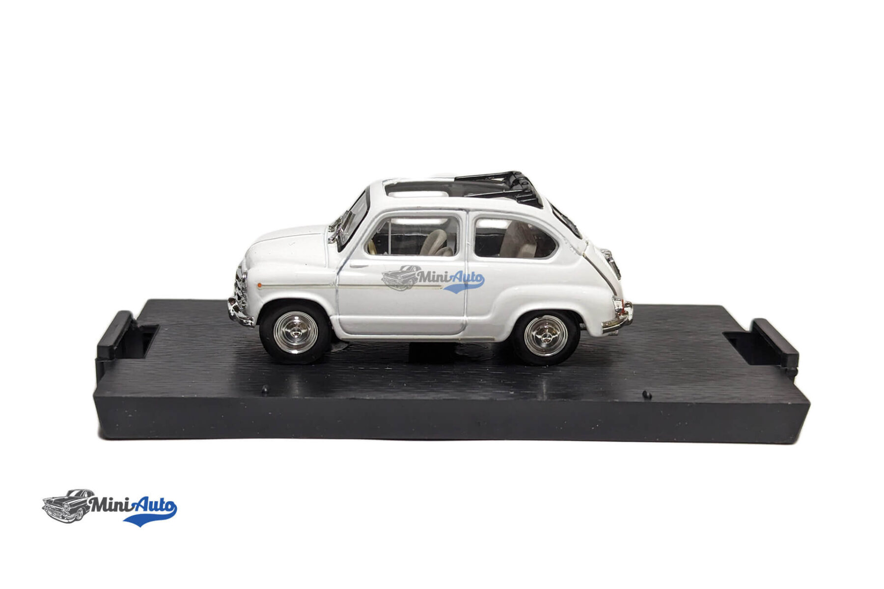 Fiat - 600D Trasformabile Aperta 1960 - Bianco 207 - Image 2