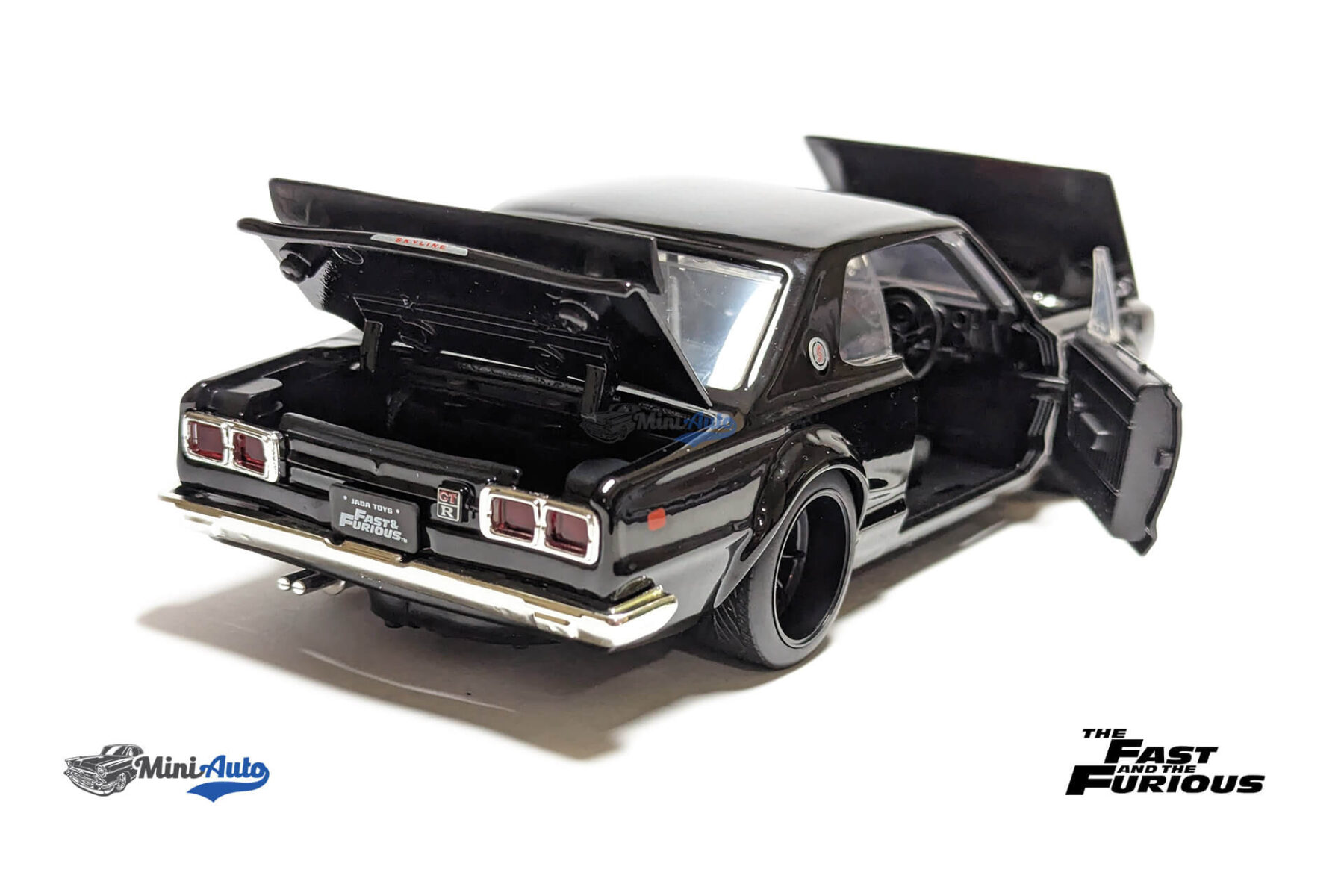 Brian’s classic Nissan Skyline GT-R Fast & the Furious - 2000 - Black - Image 3