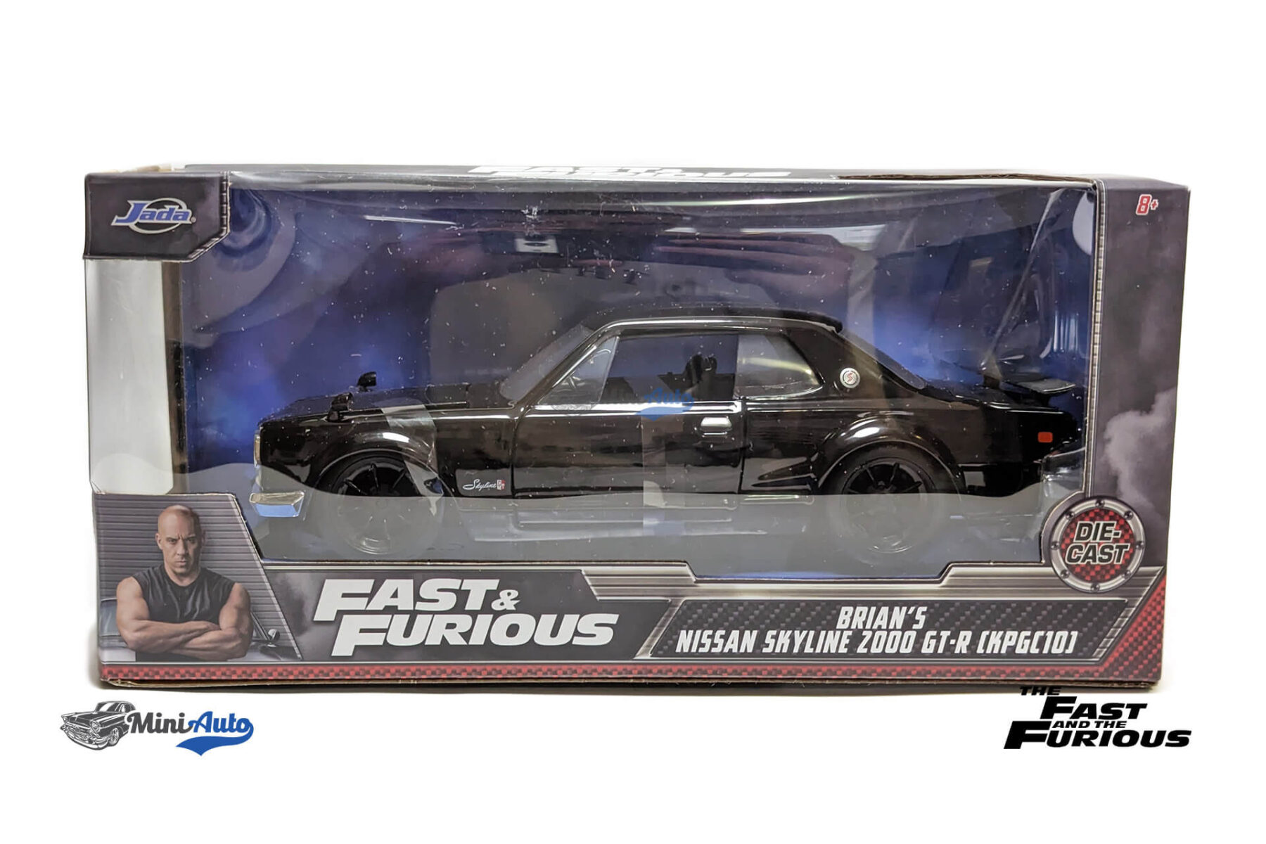 Brian’s classic Nissan Skyline GT-R Fast & the Furious - 2000 - Black - Image 7