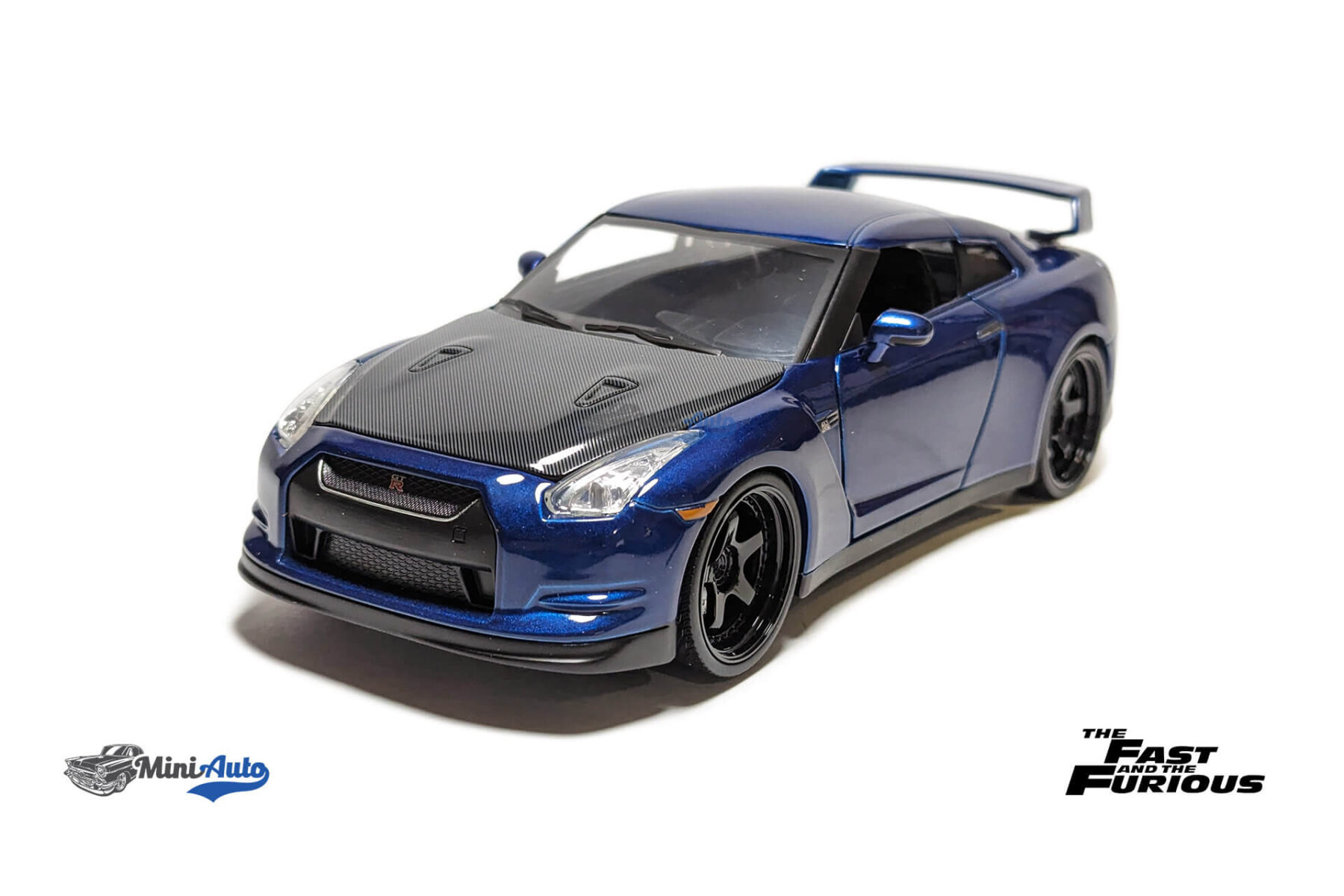 Nissan Skyline GT-R (R35) Fast and Furious 7 - 2009 - Dark Blue - Image 4