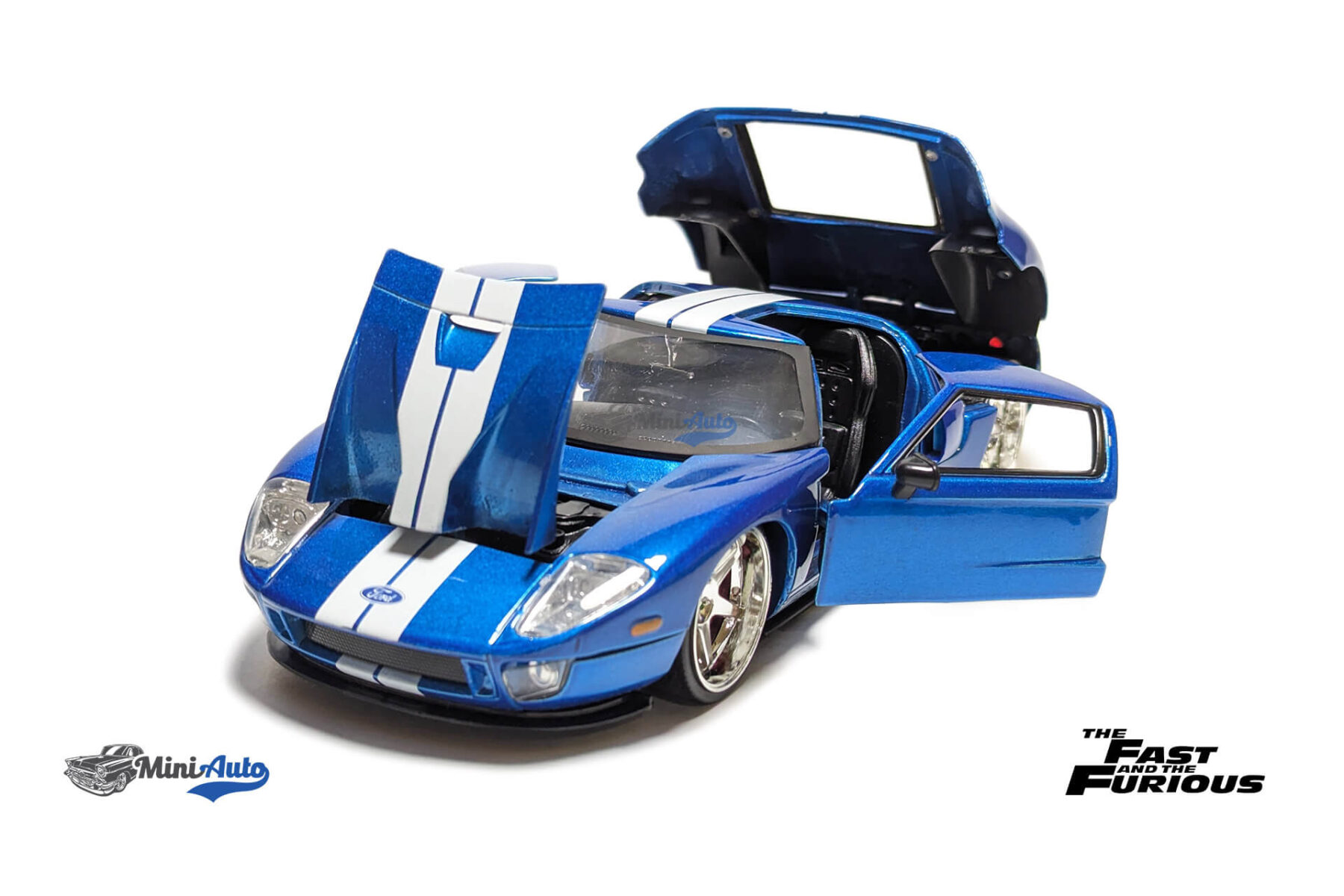 Ford GT Fast and Furious look-a-like - 2005 - Blue - Image 2