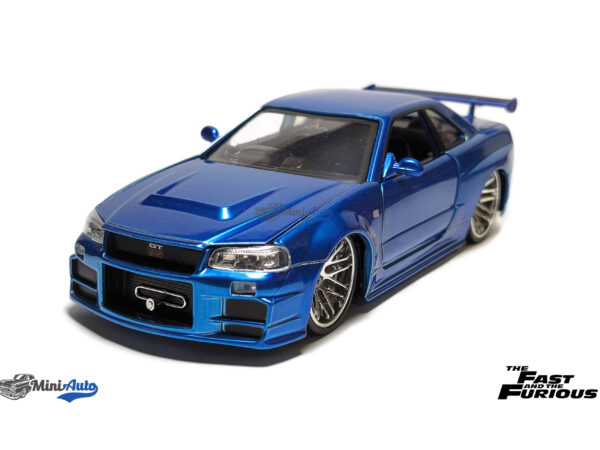 Nissan Skyline GTR R34 Fast and Furious - 2002 - Blue