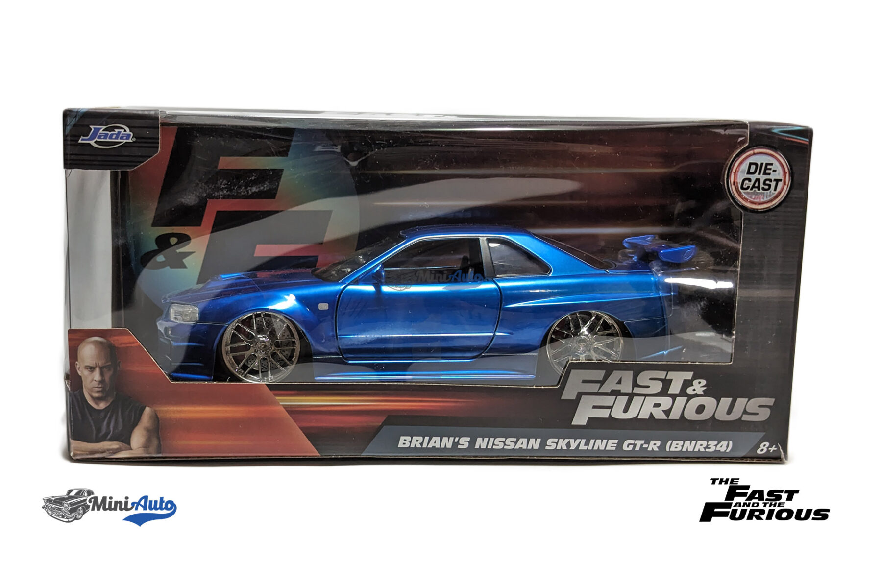 Nissan Skyline GTR R34 Fast and Furious - 2002 - Blue - Image 7