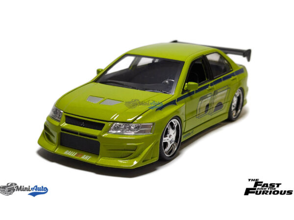 Mitsubishi Lancer Evo VII Brian Fast and Furious - Green
