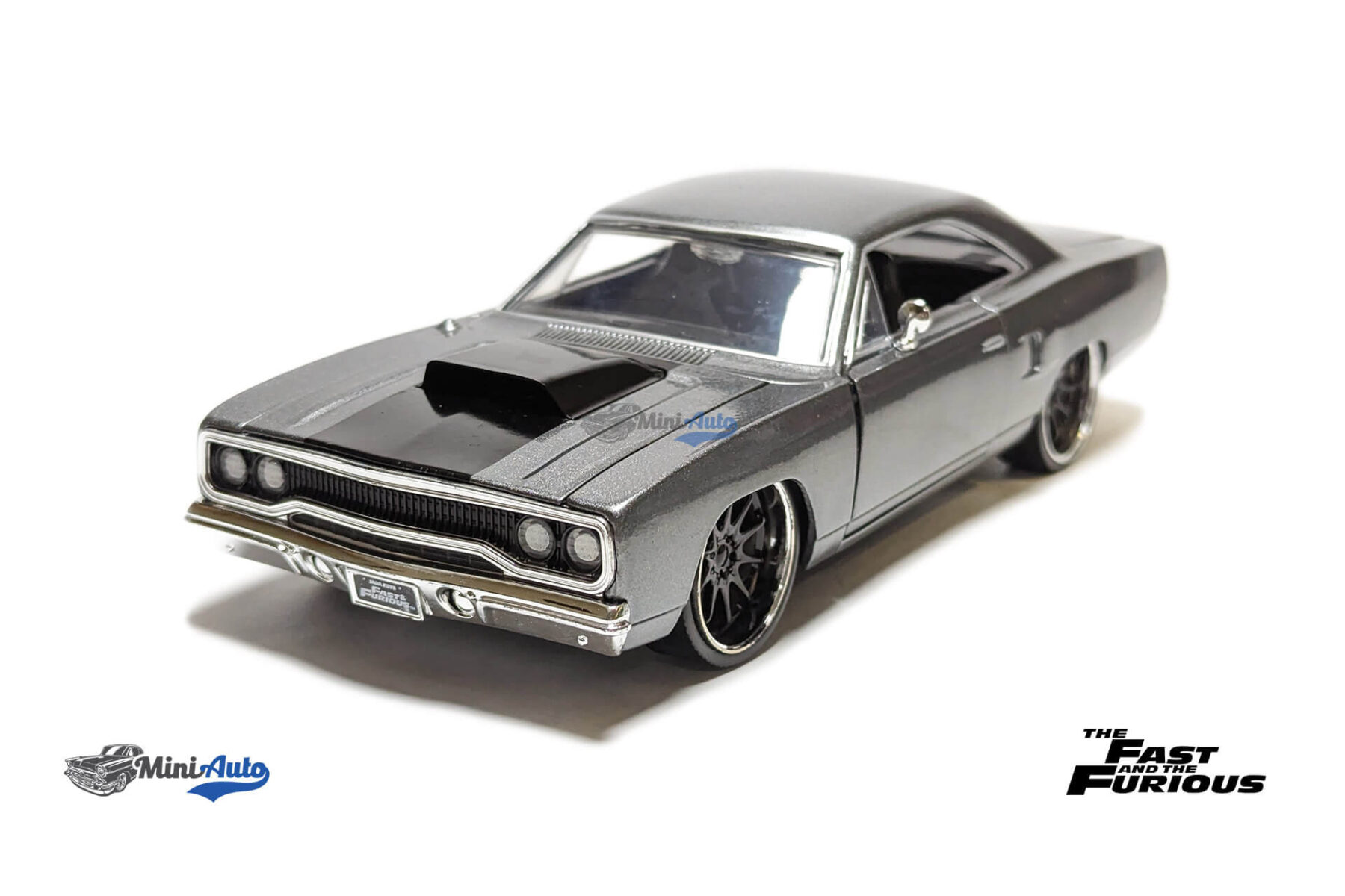 Dom’s Plymouth Road Runner Fast & The Furious - 1970 - Grey - Image 4