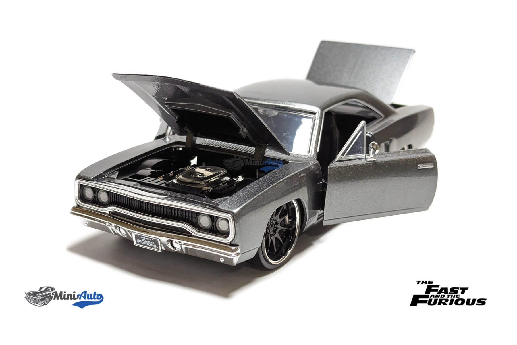 Dom’s Plymouth Road Runner Fast & The Furious - 1970 - Grey - Image 2