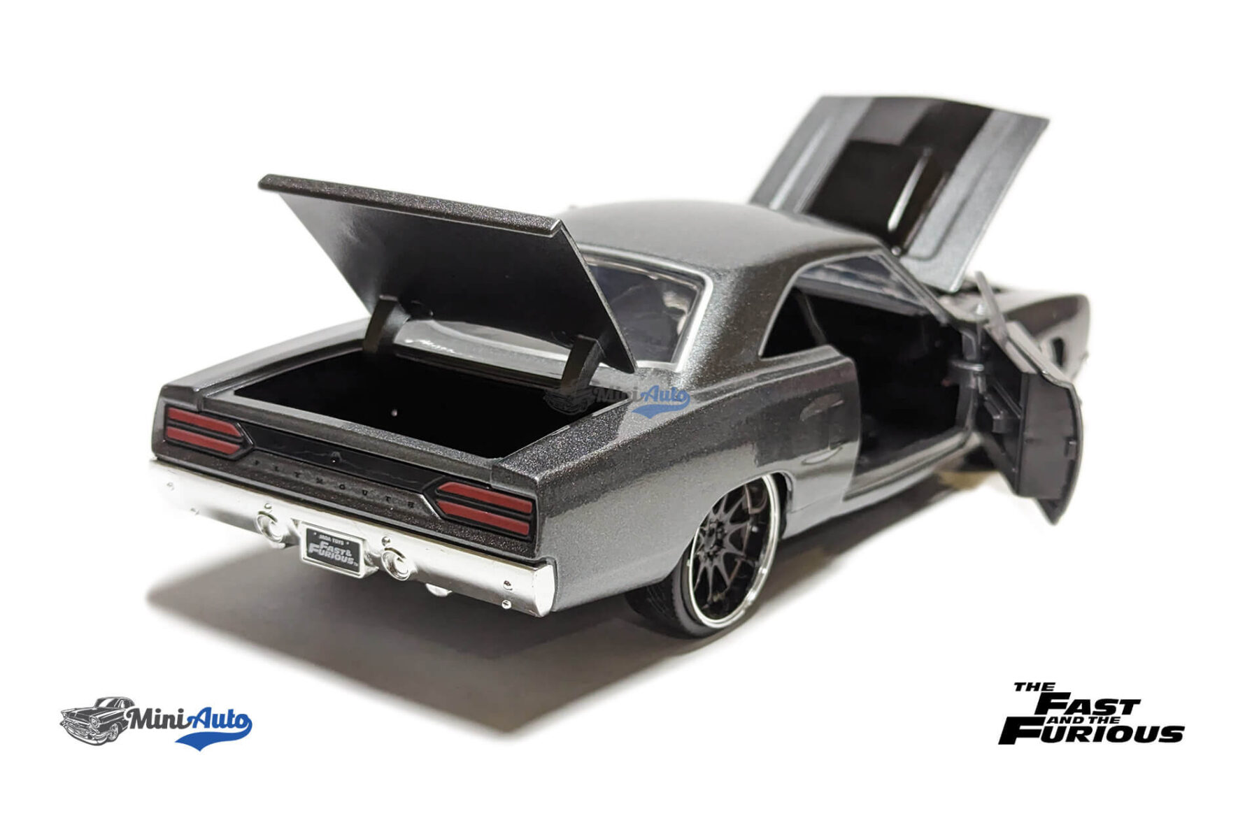 Dom’s Plymouth Road Runner Fast & The Furious - 1970 - Grey - Image 3