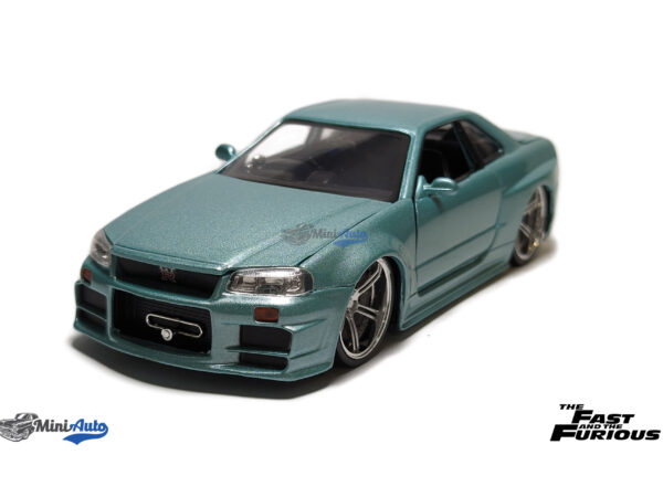 Brian’s Nissan Skyline GT-R (BNR34) Fast and Furious - Green