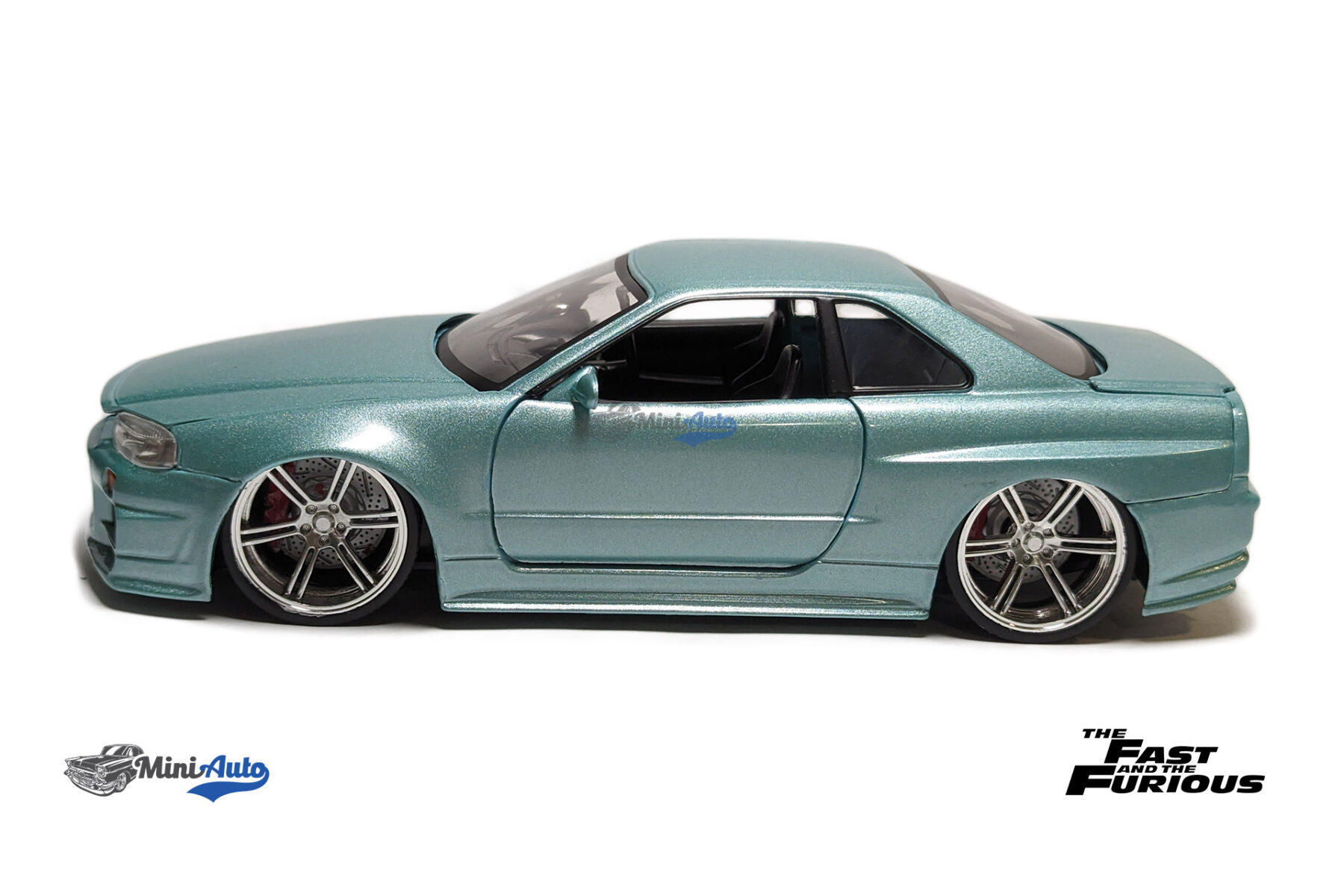 Brian’s Nissan Skyline GT-R (BNR34) Fast and Furious - Green - Image 5