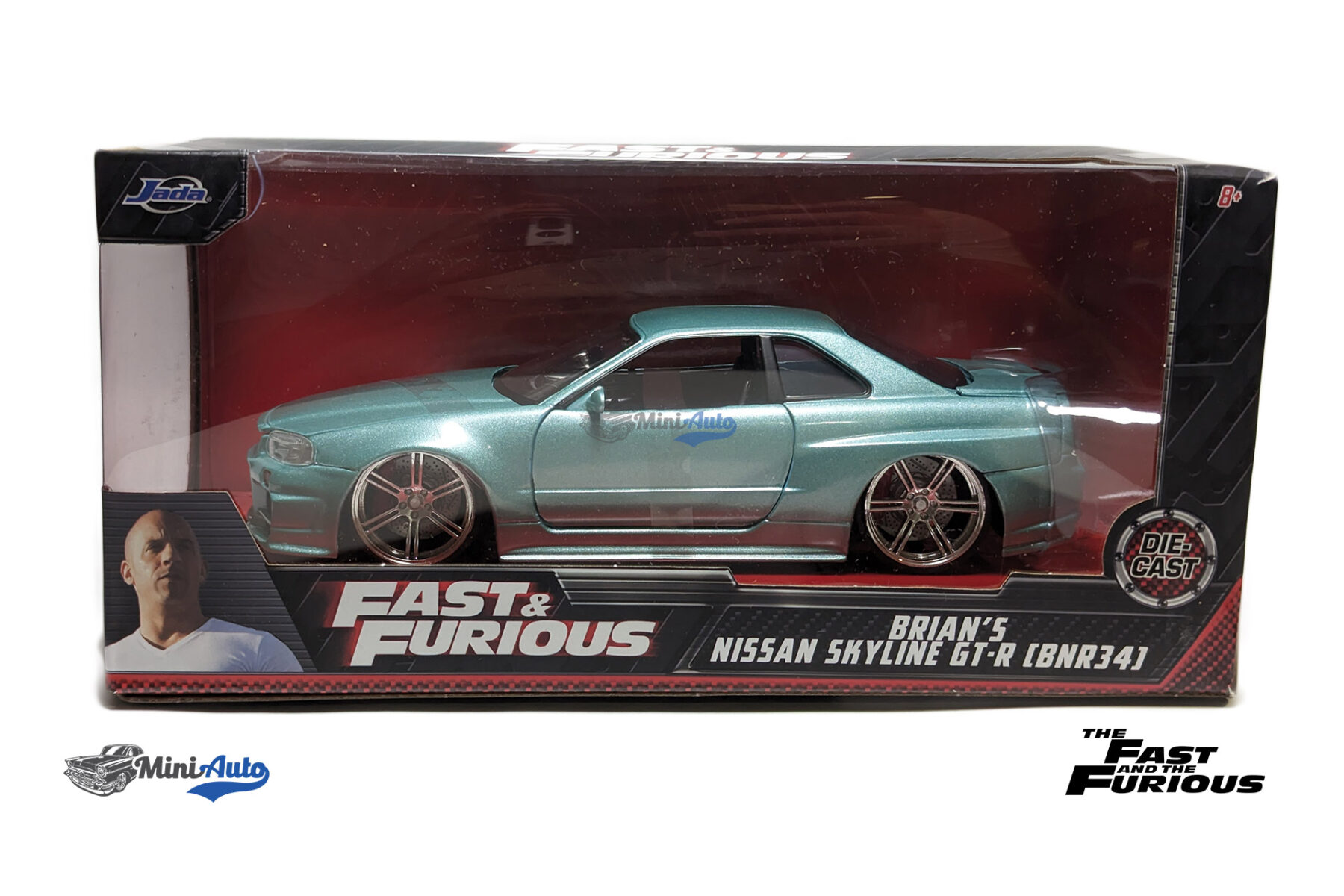 Brian’s Nissan Skyline GT-R (BNR34) Fast and Furious - Green - Image 7